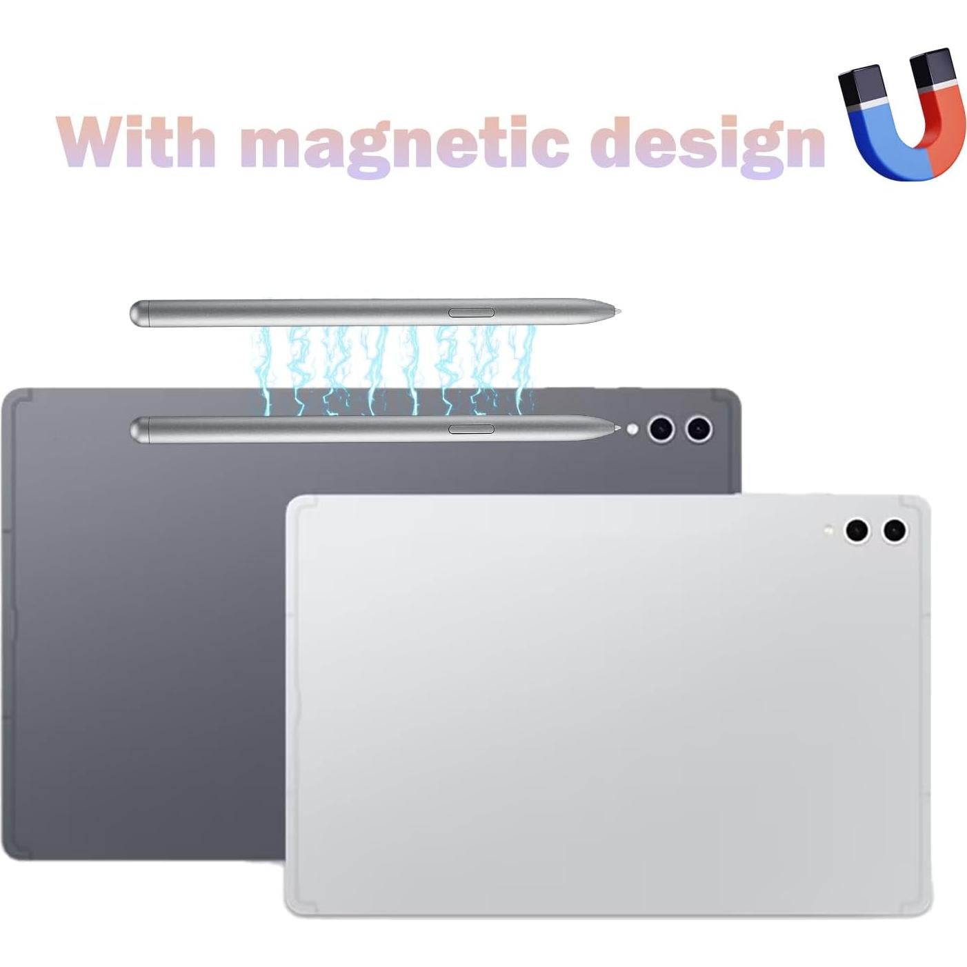 Reemplazo S Pen Plata para Galaxy Tab S10+/S10 Ultra - 5 Puntas