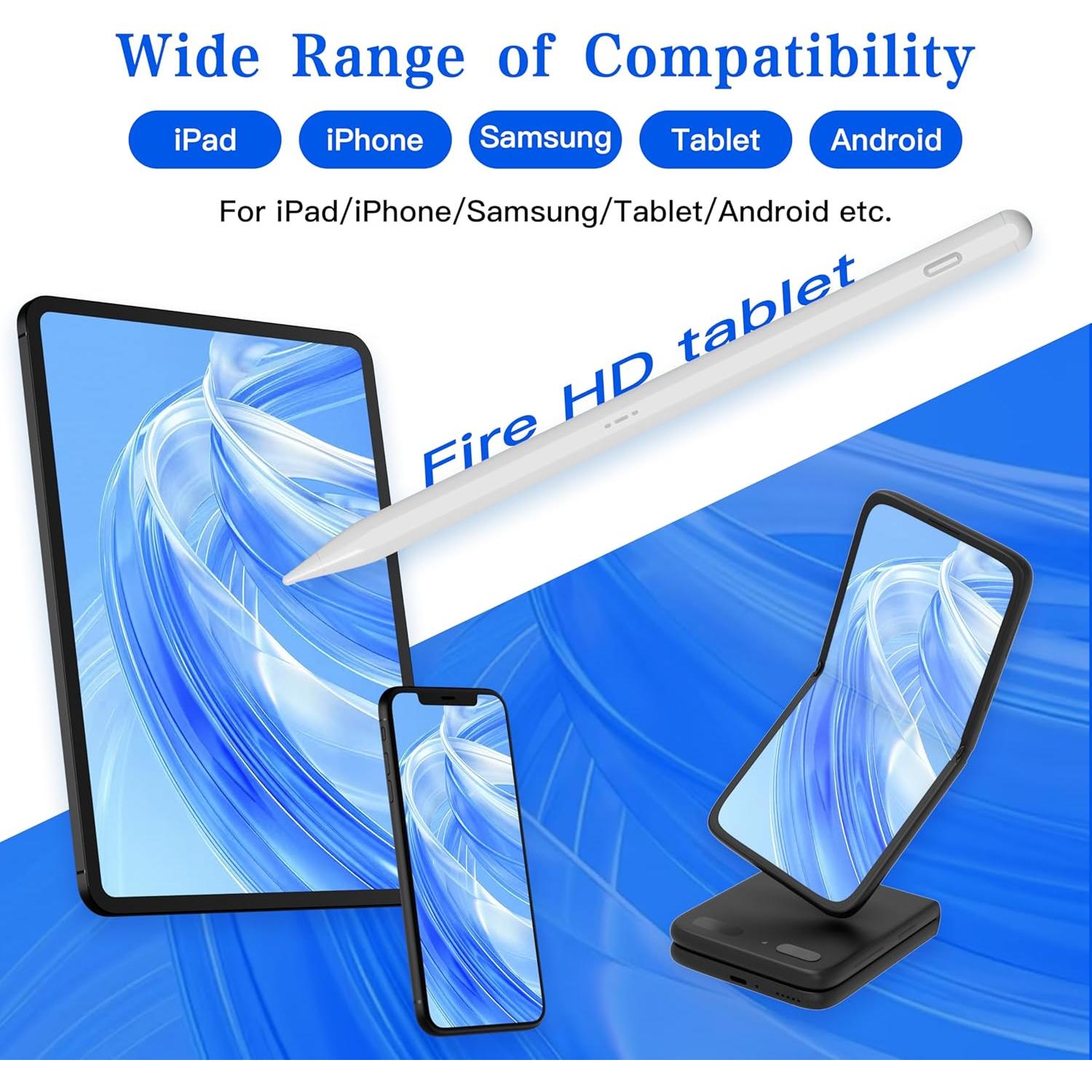 Lápiz Stylus DPpencilUS para Tableta AMZ Fire - Carga Rápida, Precisión