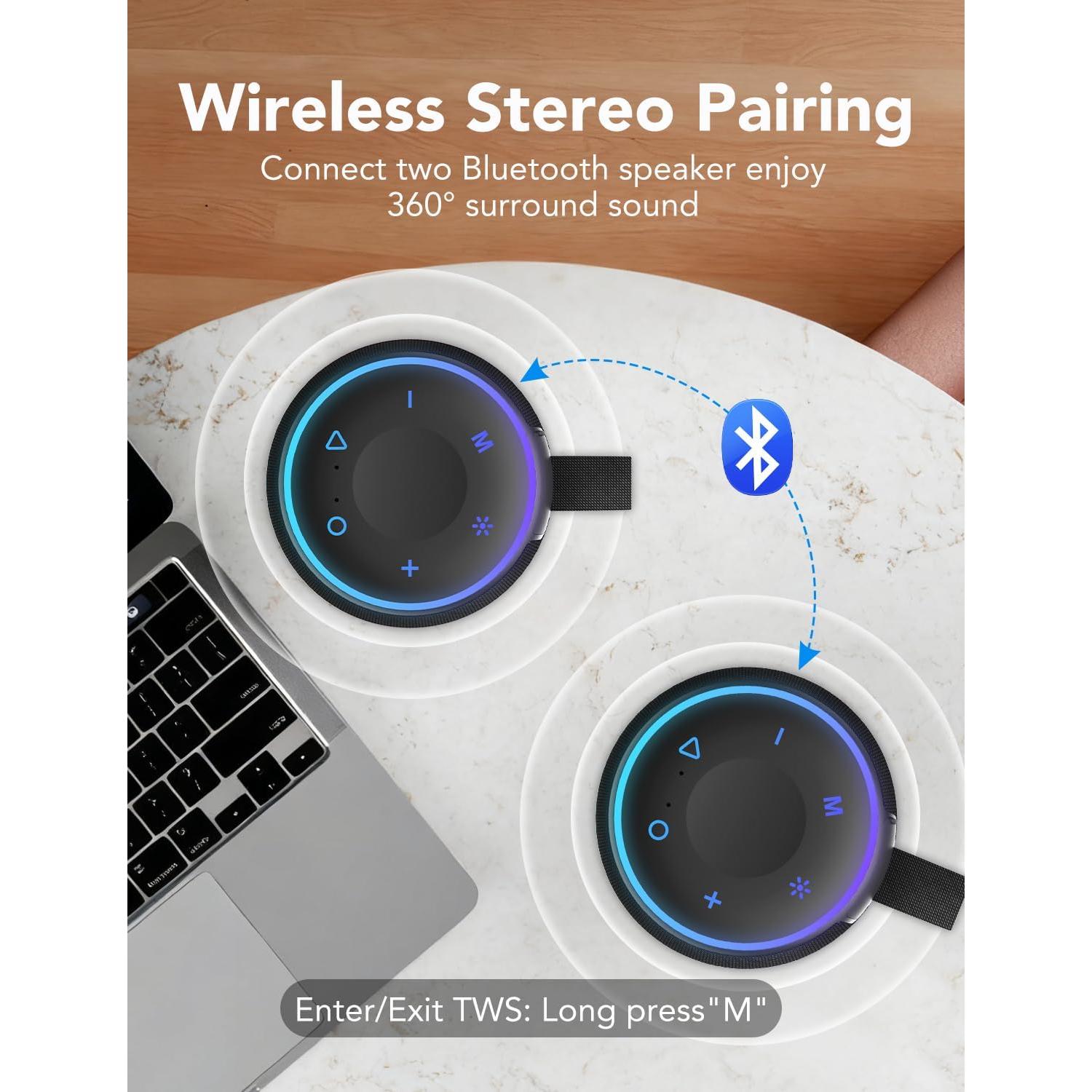 Altavoz Bluetooth Portátil Taopodo S7 30W Impermeable IPX7