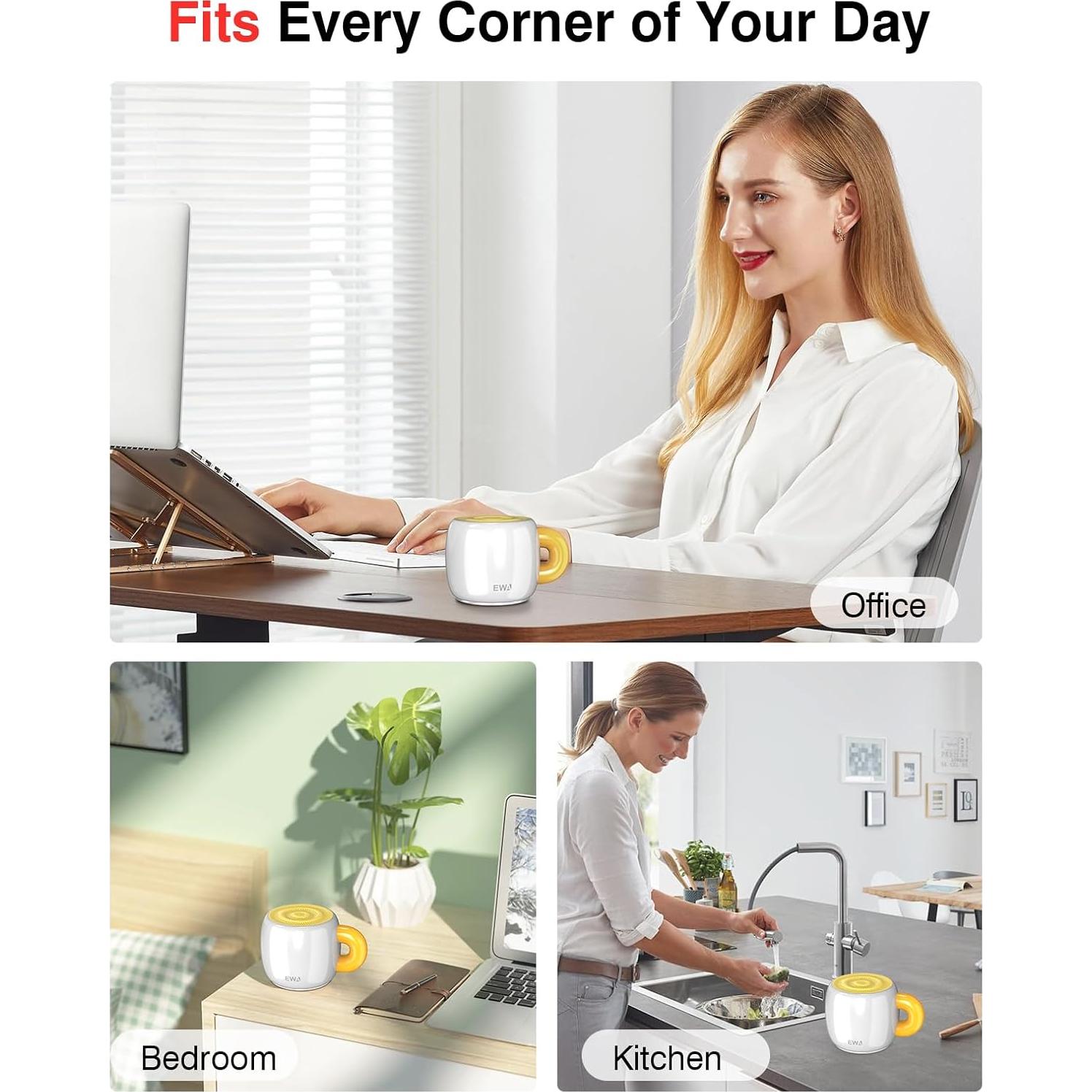 Altavoz Bluetooth EWA A163 Mini Portátil Impermeable IP67