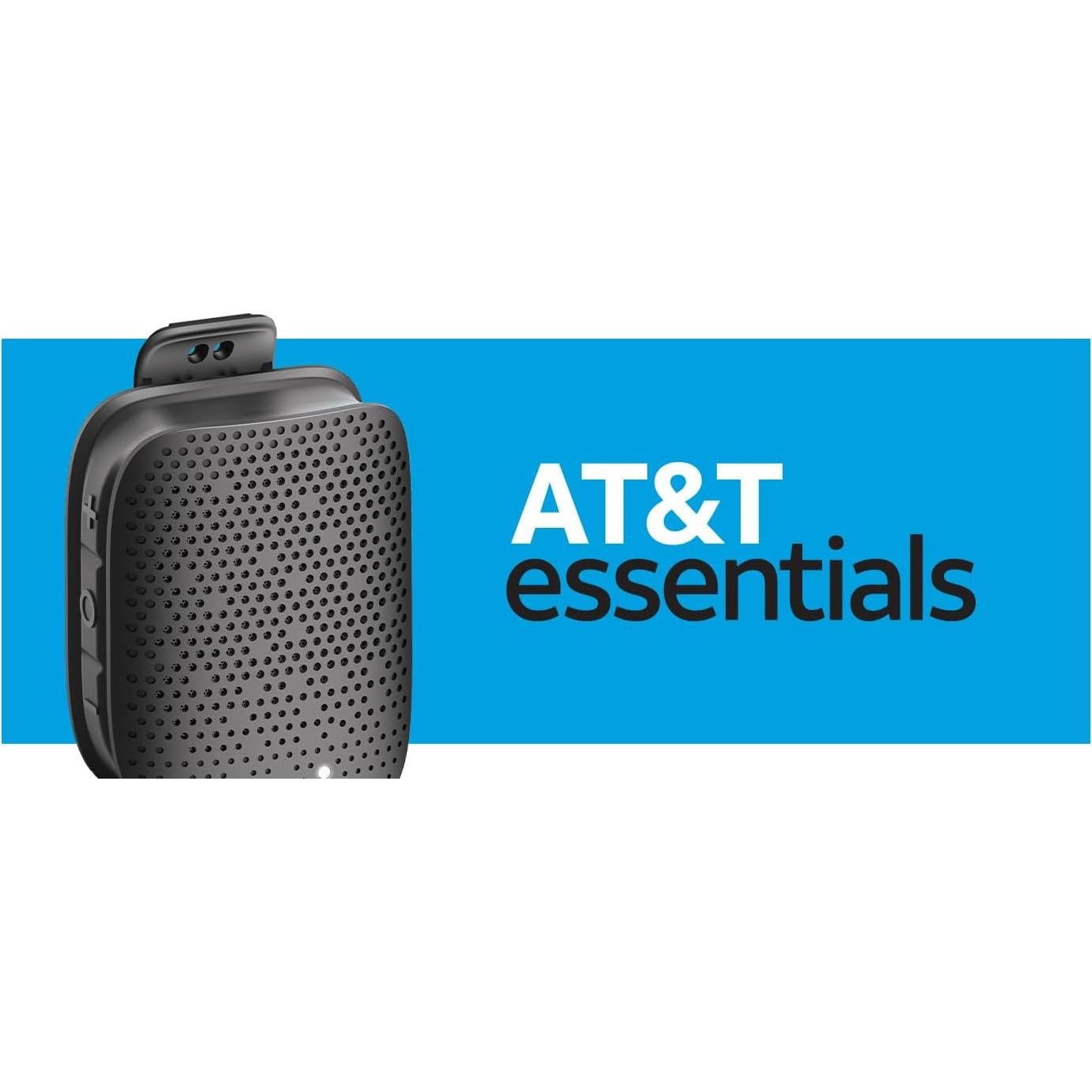 Altavoz Bluetooth Portátil AT&T Esenciales 5cm IPX5 12h Negro