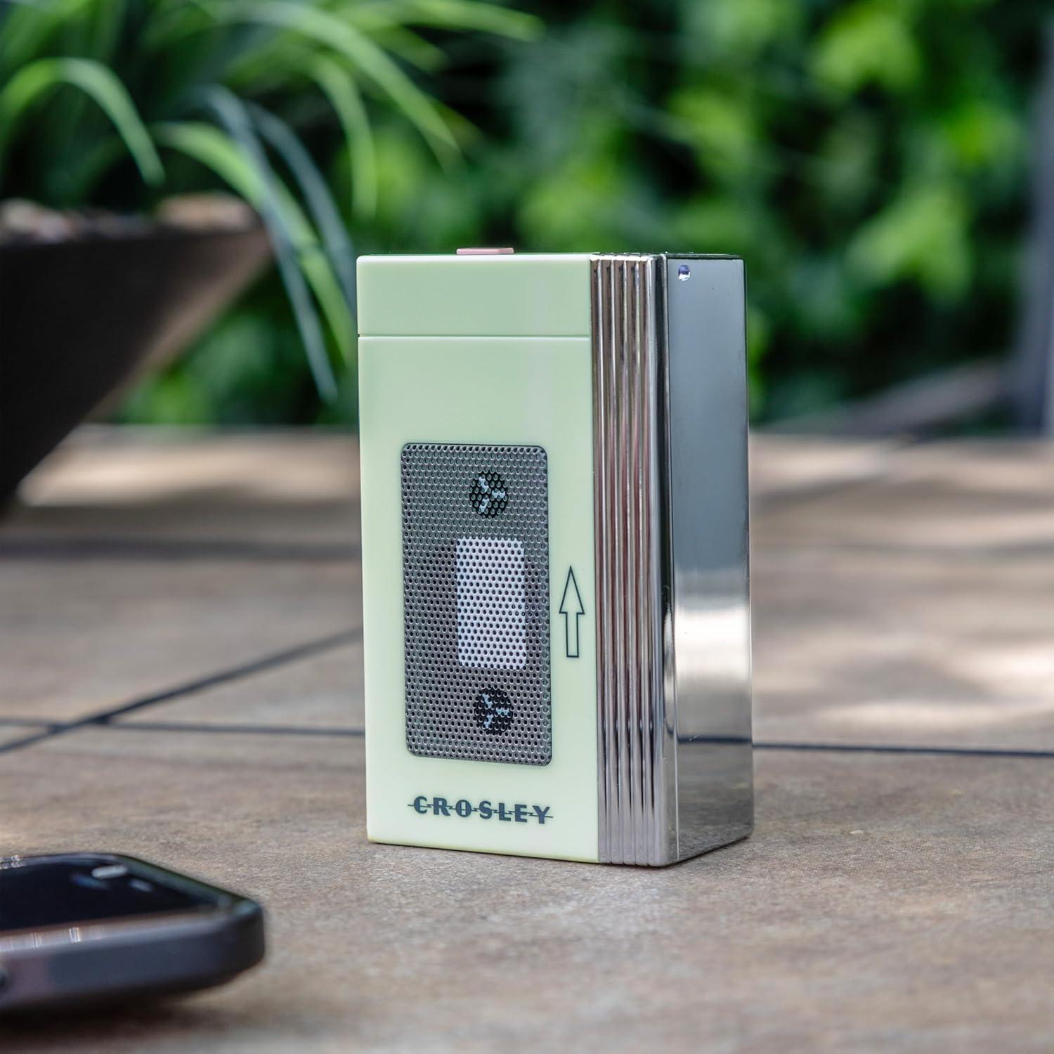 Altavoz Portátil Bluetooth Crosley CR3047A-MT Retro Menta