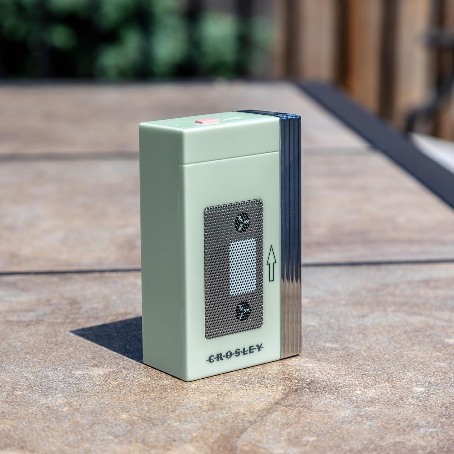 Altavoz Portátil Bluetooth Crosley CR3047A-MT Retro Menta