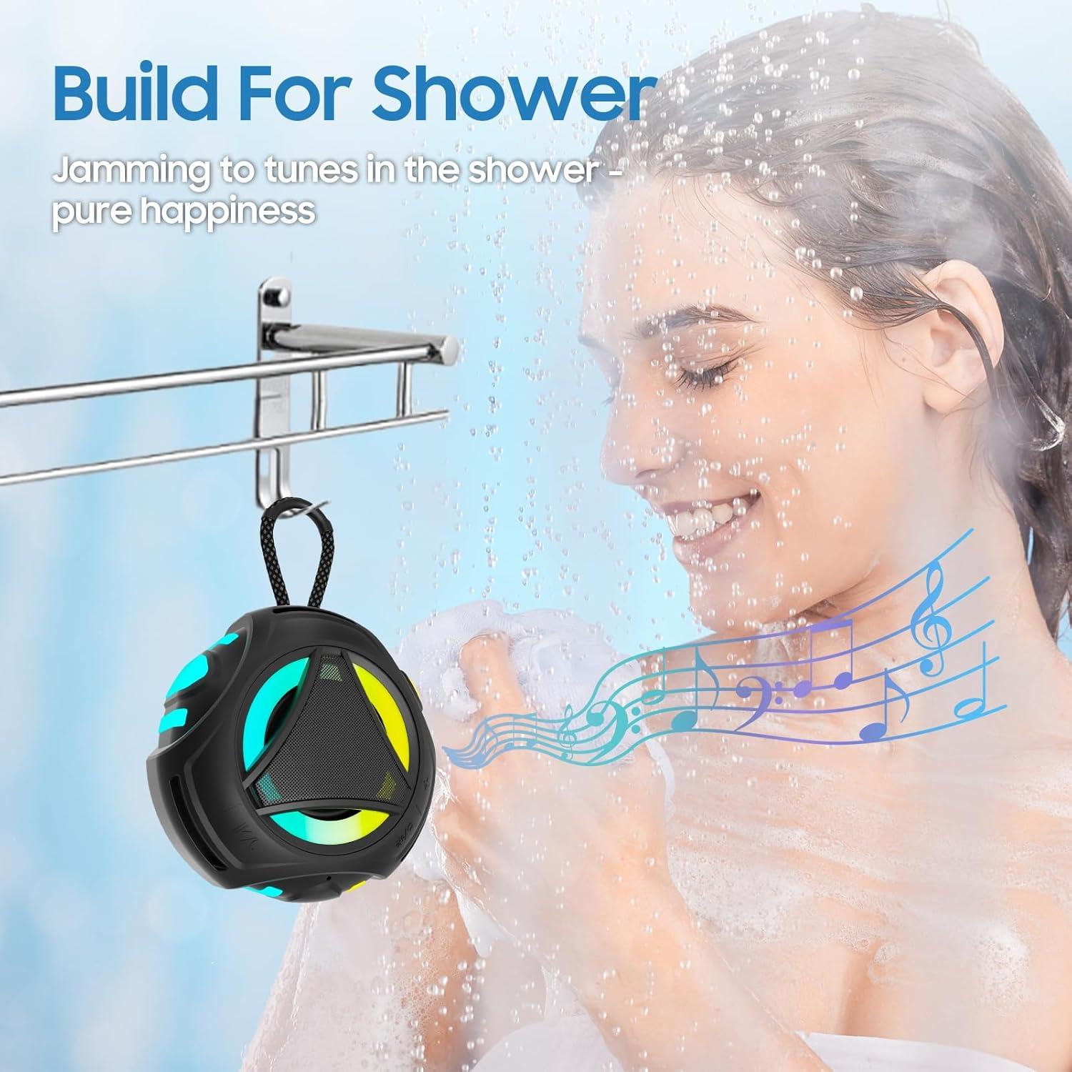 Altavoz Bluetooth Impermeable LUKADER BTS600 2000mAh Negro