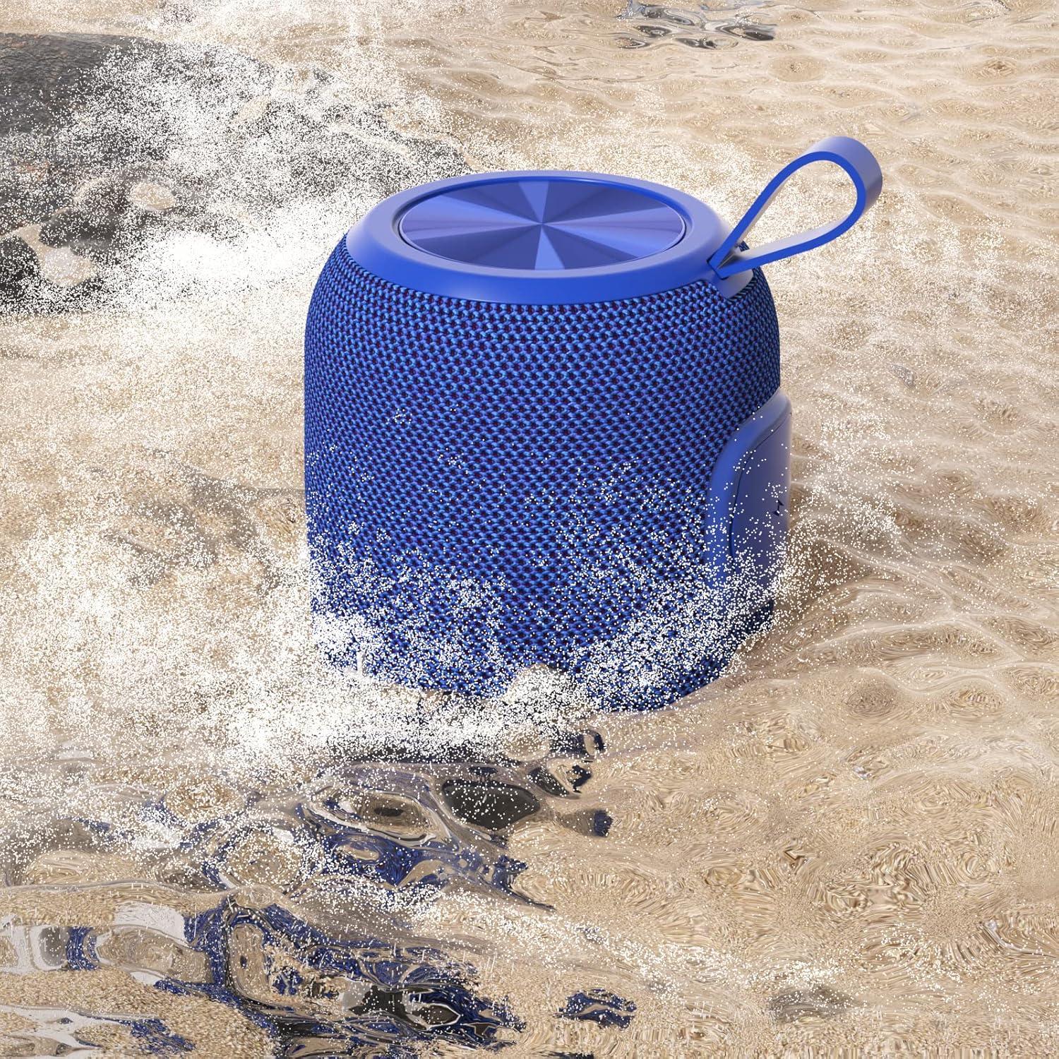 Altavoz Bluetooth Portátil FIGMASU M7 Impermeable 24H Azul