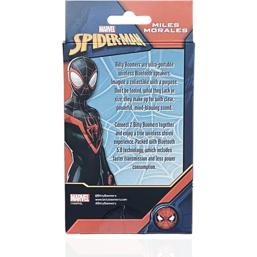 Altavoz Bluetooth Bitty Boomers Miles Morales 5.08 cm