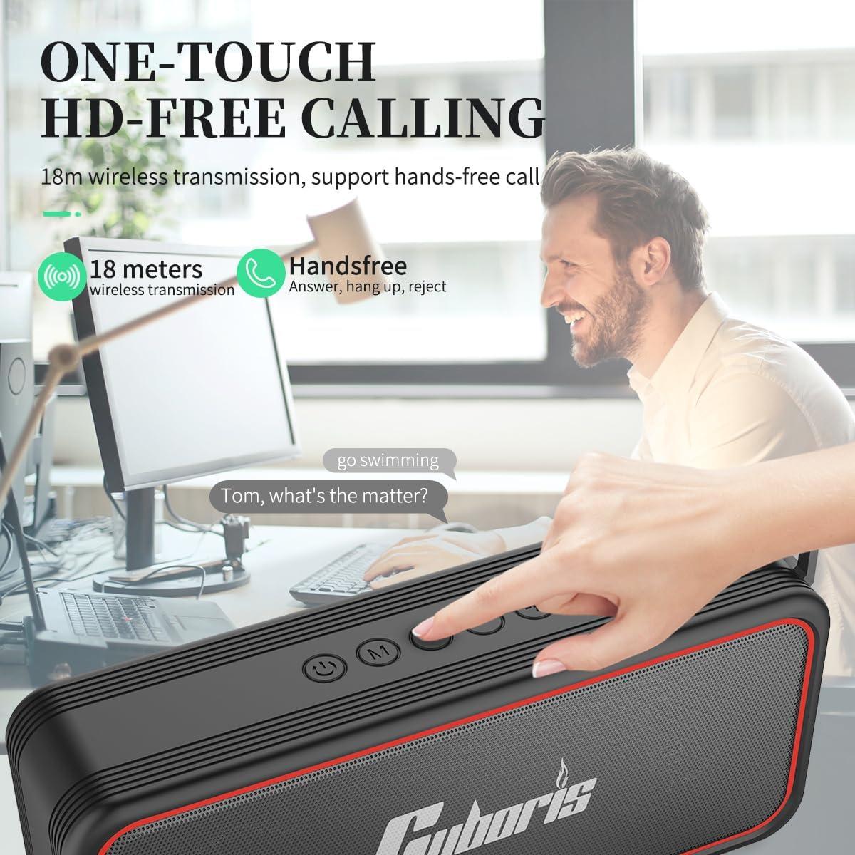 Altavoz Bluetooth Portátil CYBORIS X7 20W Impermeable IPX7