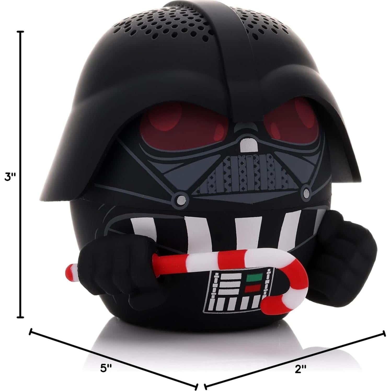 Altavoz Bluetooth Bitty Boomers Darth Vader 5cm Multicolor