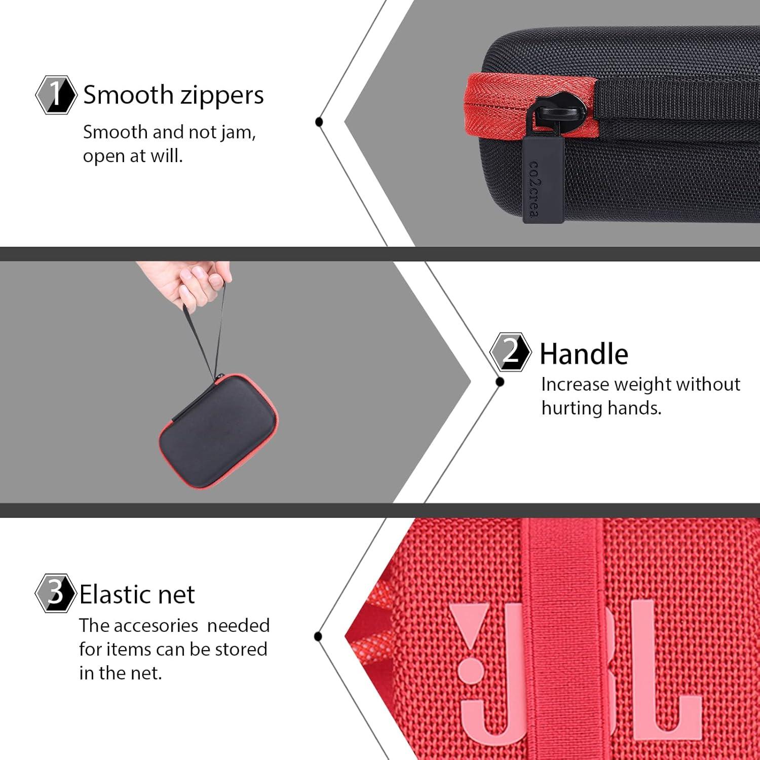 Funda Dura co2CREA para JBL Go 3 Eco y Go 4 - Resistente