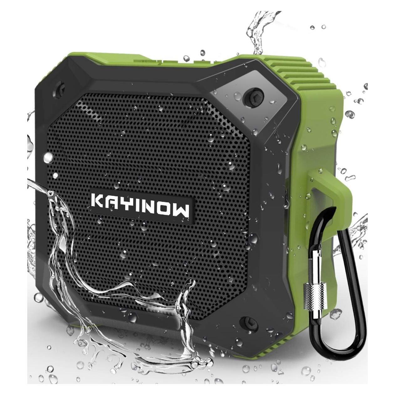 Altavoz Bluetooth Portátil KAYINUO DF-520V Verde IPX7 5W