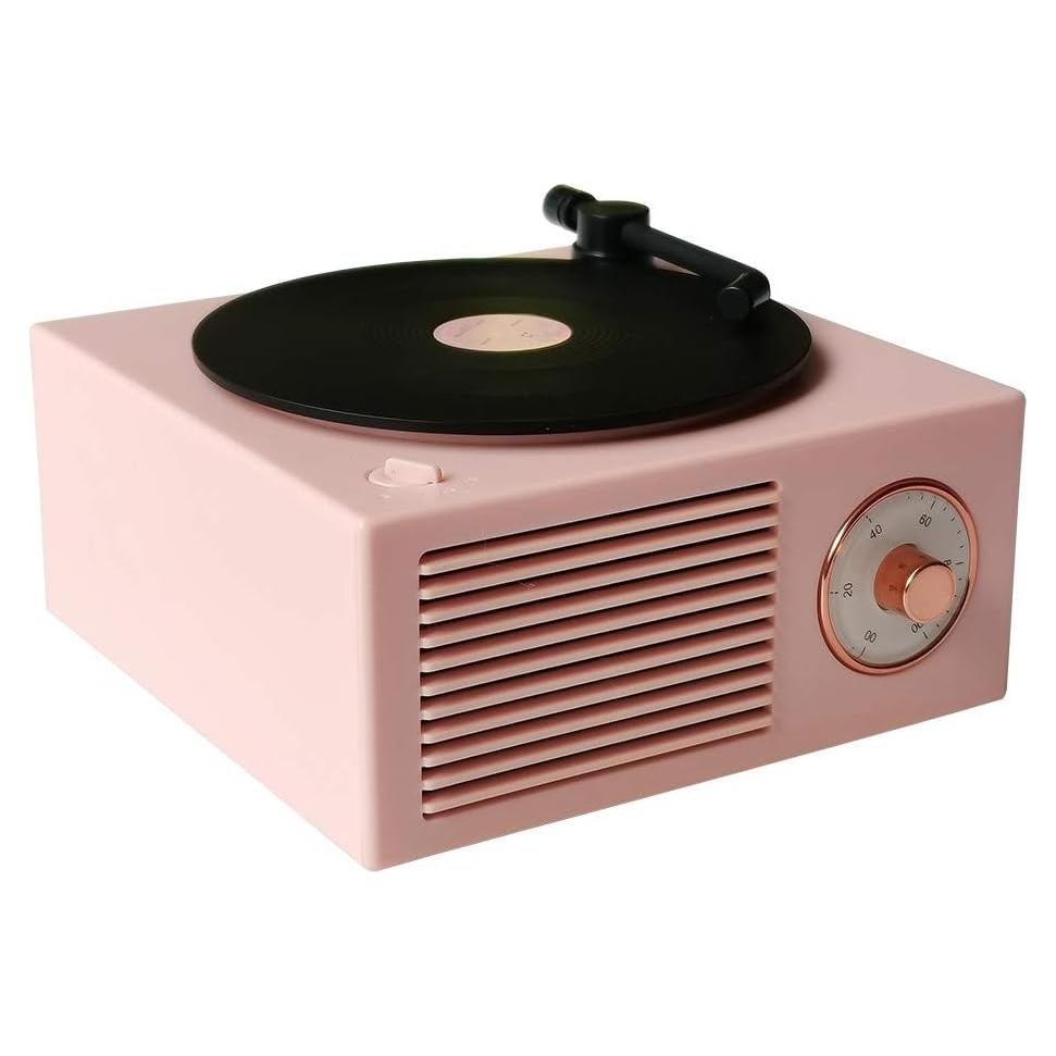 Altavoz Bluetooth Vintage Wetocke SK-X10 Rosa 5W Mini