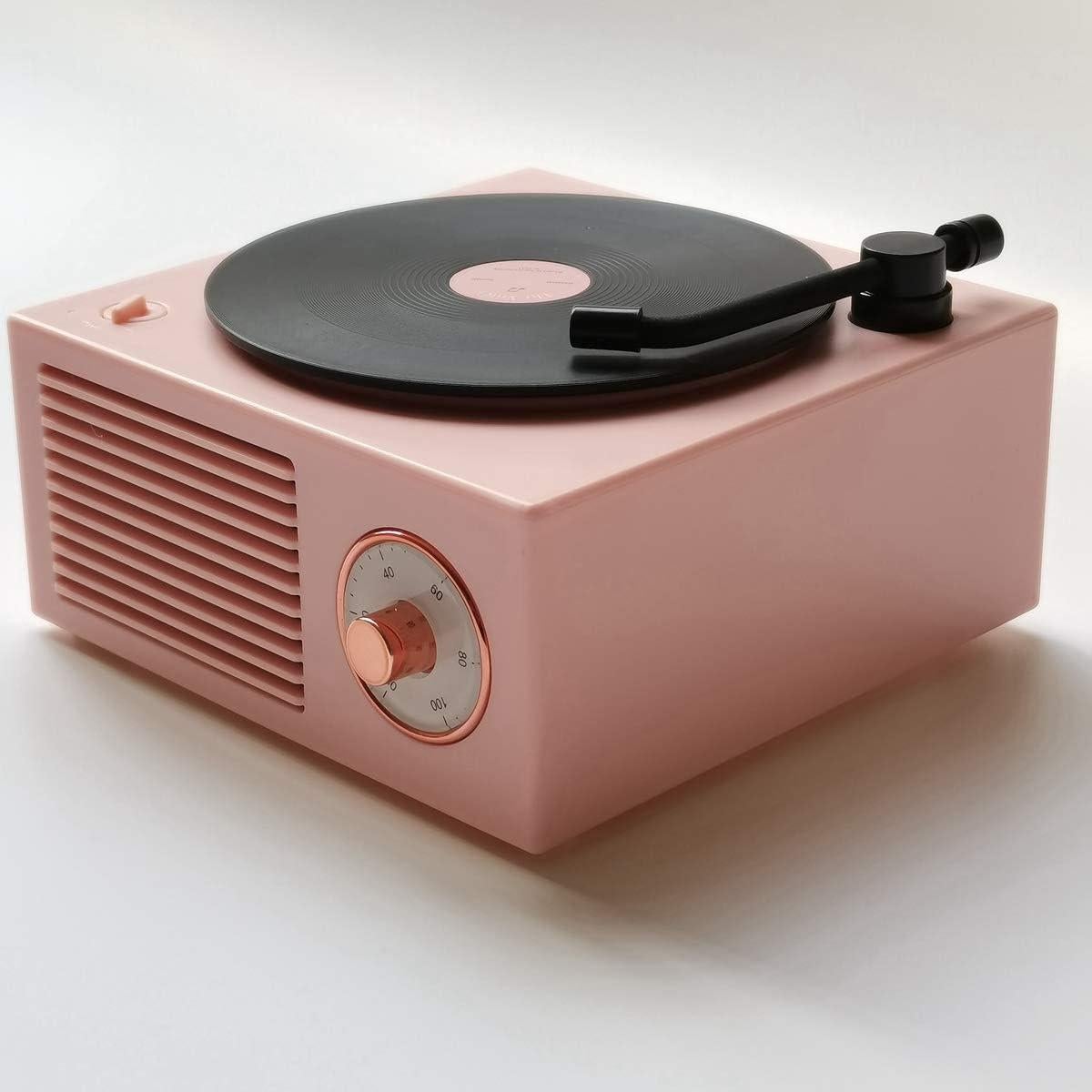 Altavoz Bluetooth Vintage Wetocke SK-X10 Rosa 5W Mini