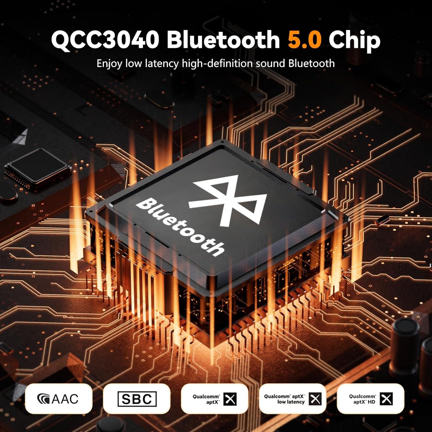 Amplificador Mini Bluetooth Daakro AK30 50W 2.0CH Estéreo