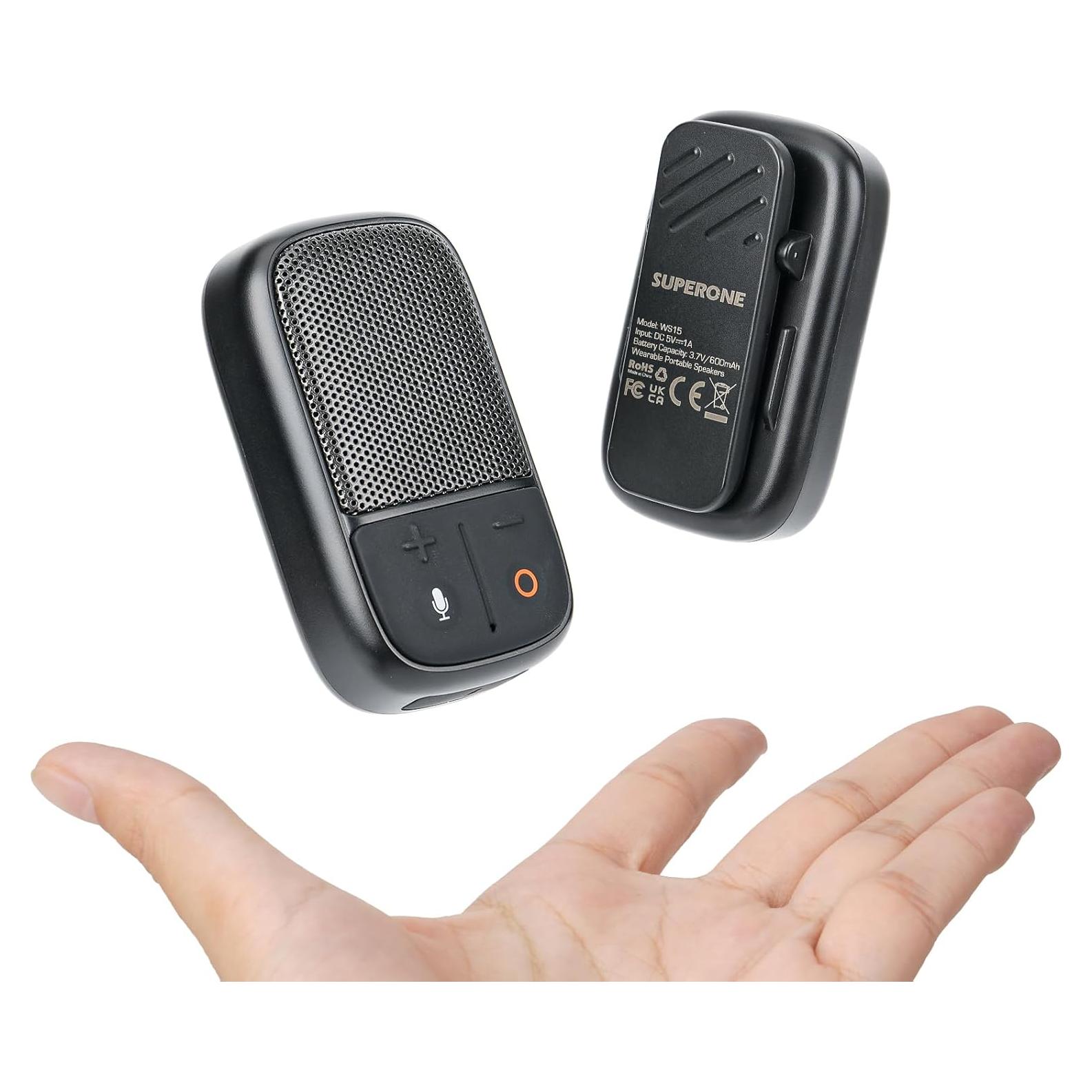 Altavoz Bluetooth Portátil SUPERONE WS15 Impermeable IPX7 30H