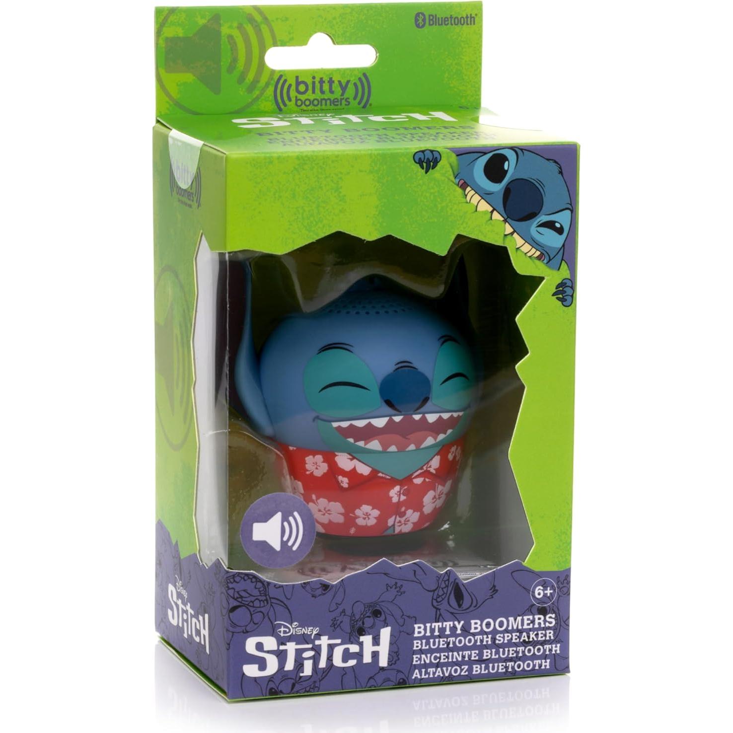 Altavoz Bluetooth Bitty Boomers Stitch Hawaiian 5 cm