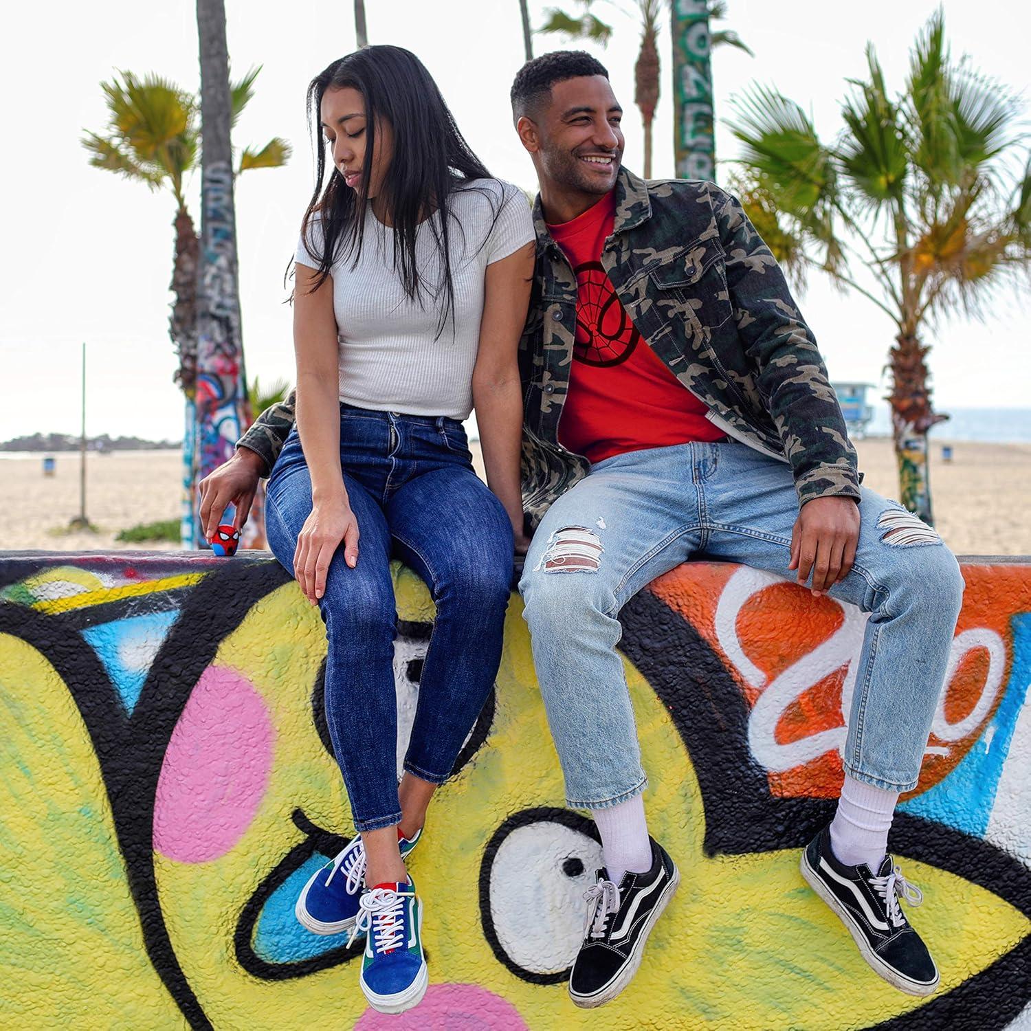 Altavoz Bluetooth Bitty Boomers Spider-Man 5cm Multicolor