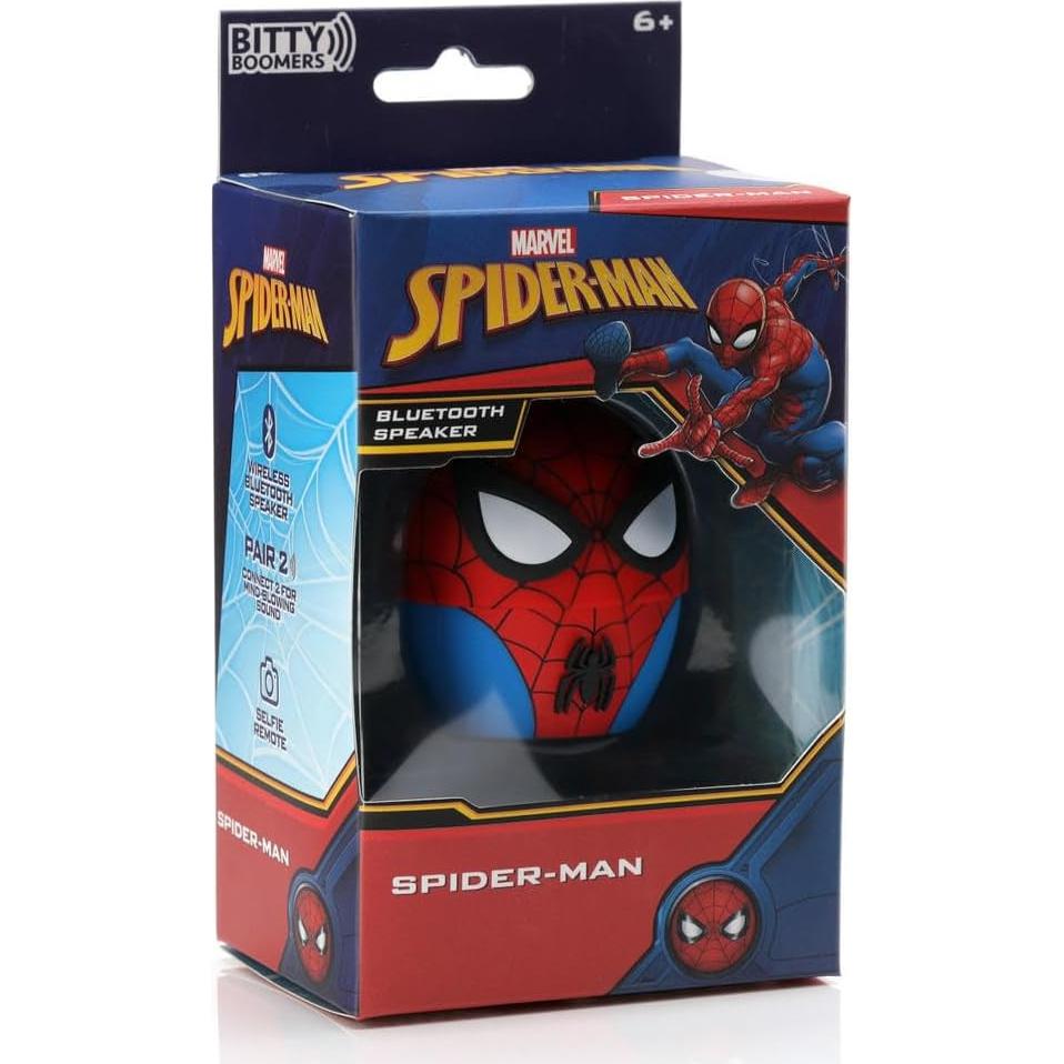 Altavoz Bluetooth Bitty Boomers Spider-Man 5cm Multicolor