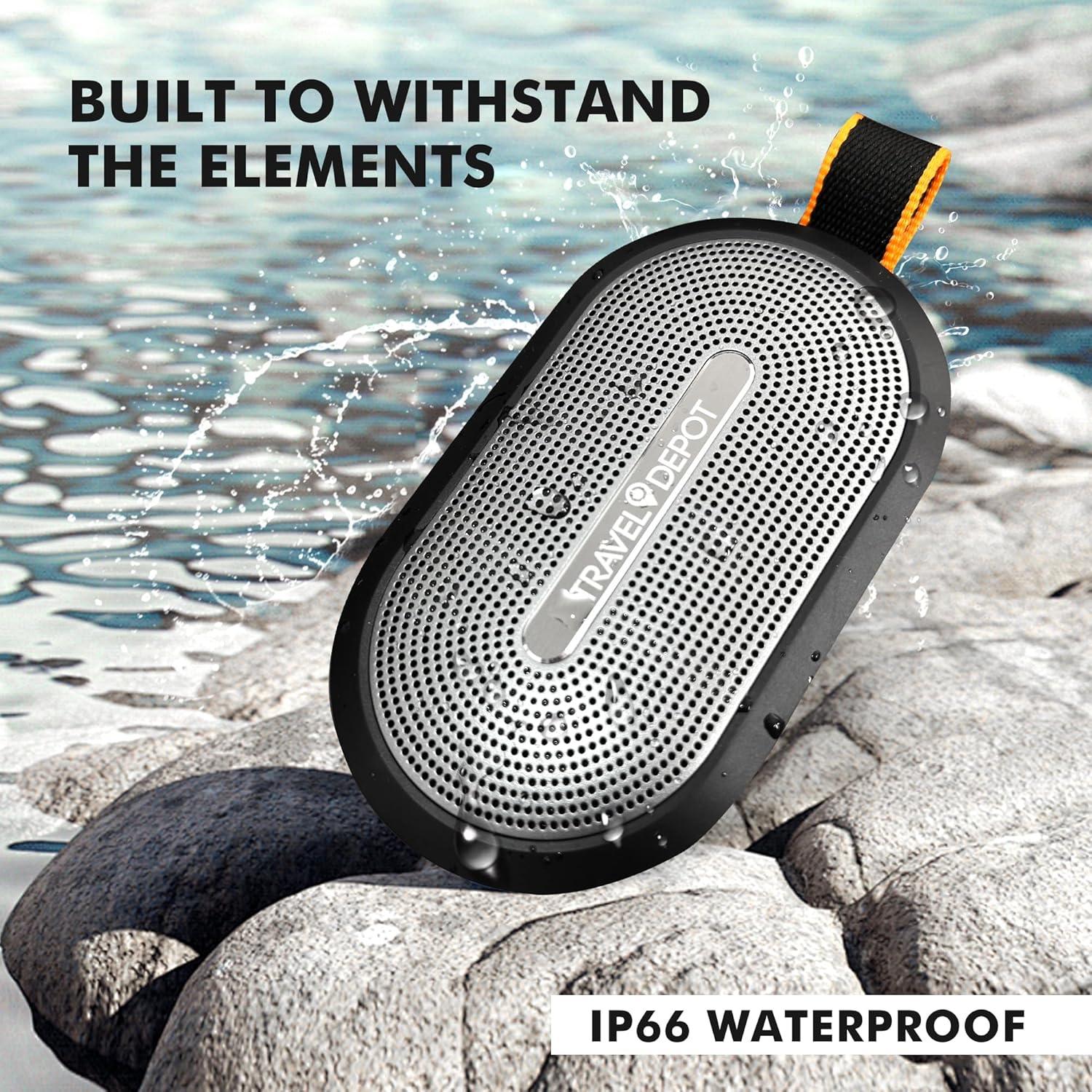 Altavoz Bluetooth Portátil Travel Depot 8W Impermeable IP66