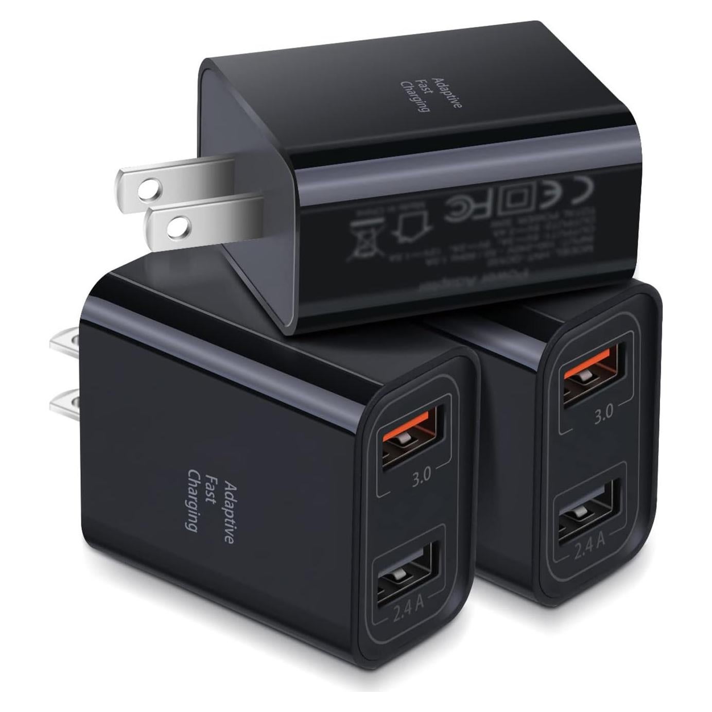 Cargador de Pared USB Dual Costyle 30W 2 Puertos Rápido