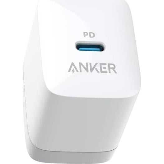 Cargador de pared Anker PowerPort III 20W USB-C rápido compacto