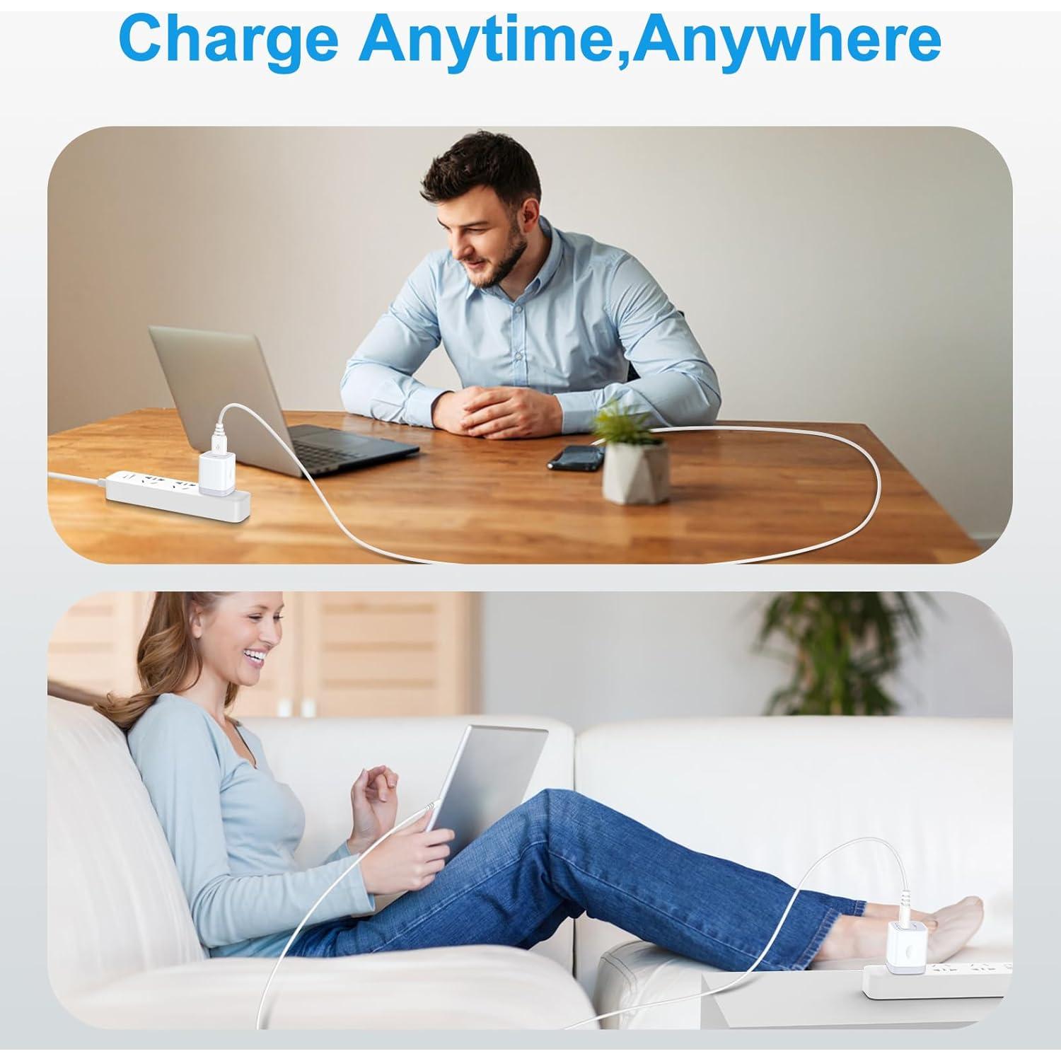 Paquete de 3 Cargadores de Pared USB-A 5W Blanco - Shenzen