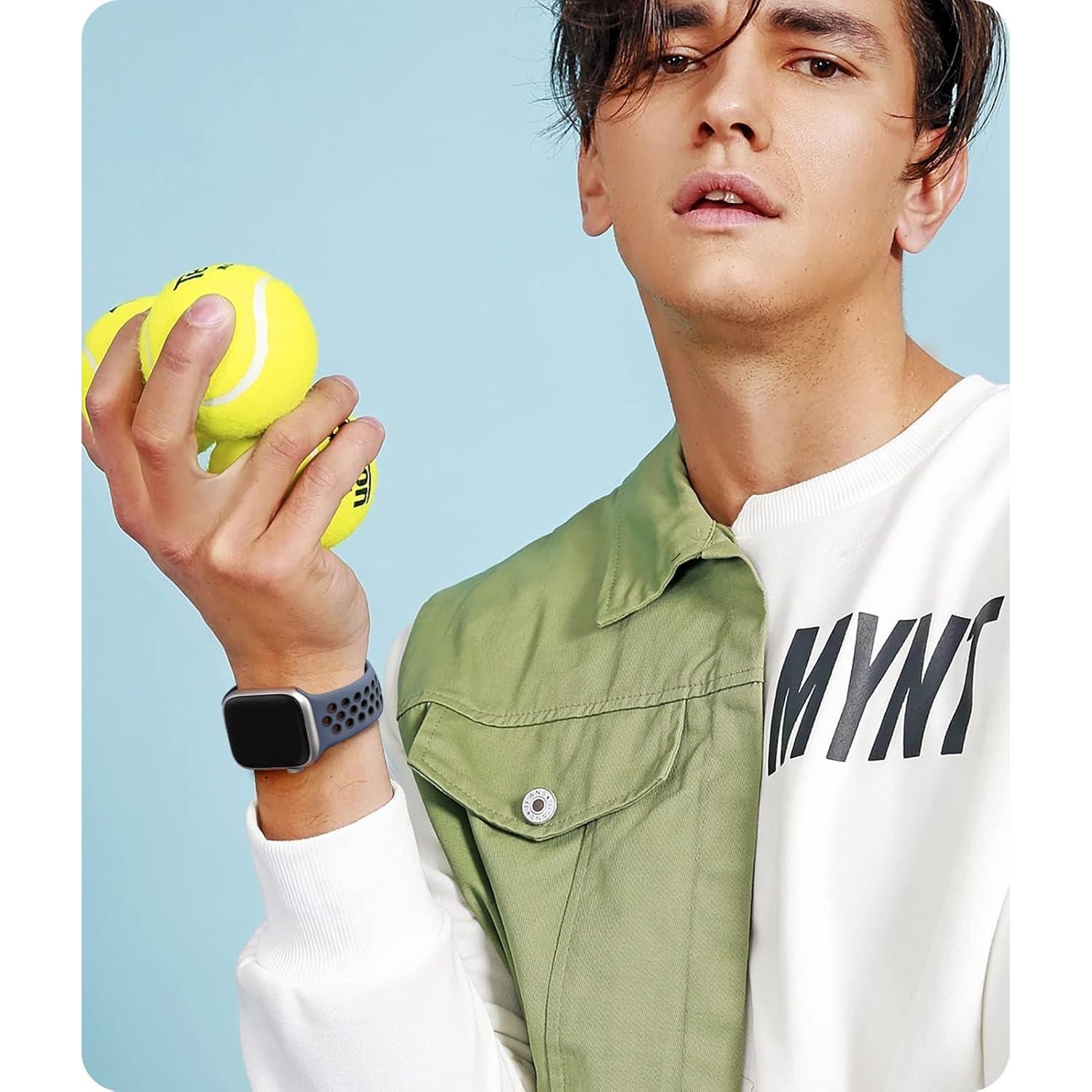 Bandas Deportivas de Silicona Keponew para Apple Watch 38-49mm