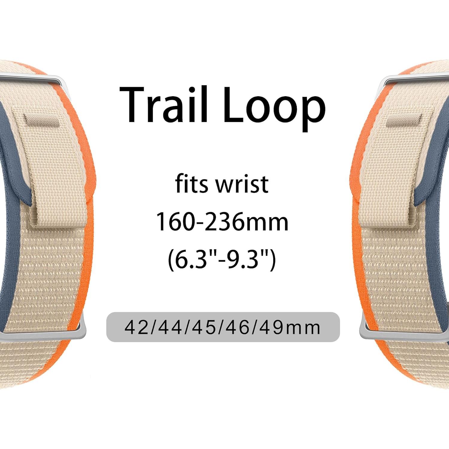 Correa Trail Loop Nylon Charmmily para Apple Watch 42-49mm