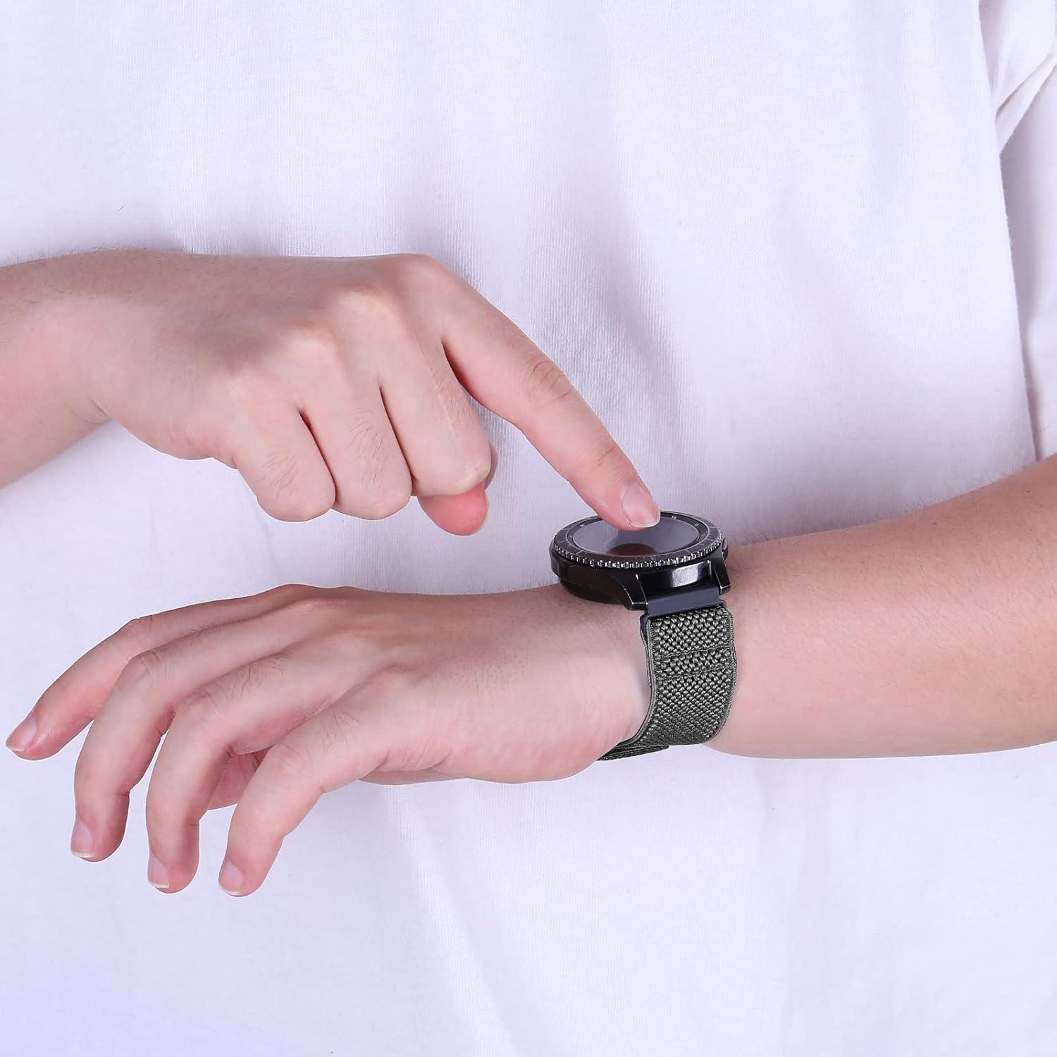 Correa de Reloj Elástica 22mm Relting Ajustable Nylon