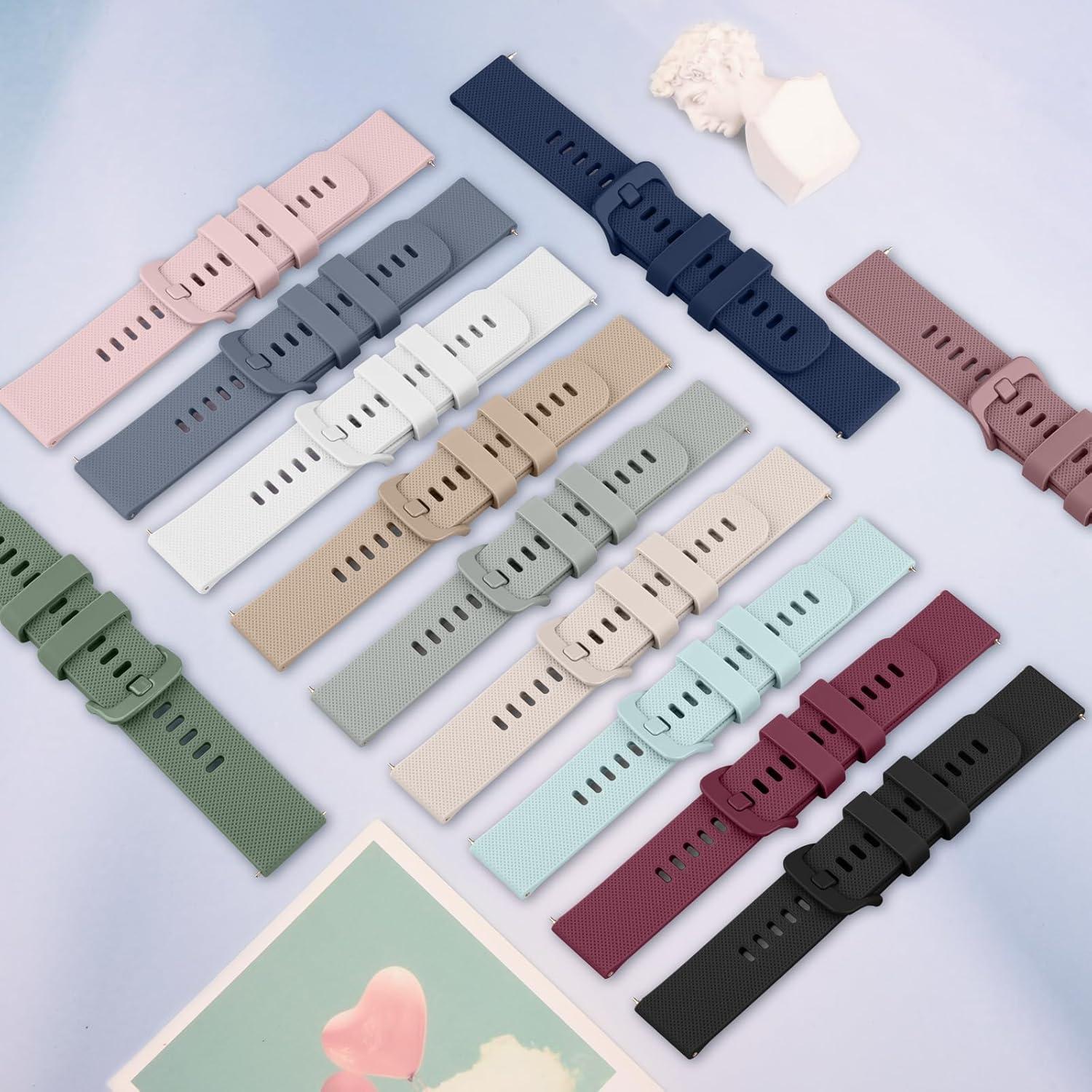 Banda de Reloj Inteligente GloryFit T80 T70 T60 T50 P99 P98 - Silicona Suave