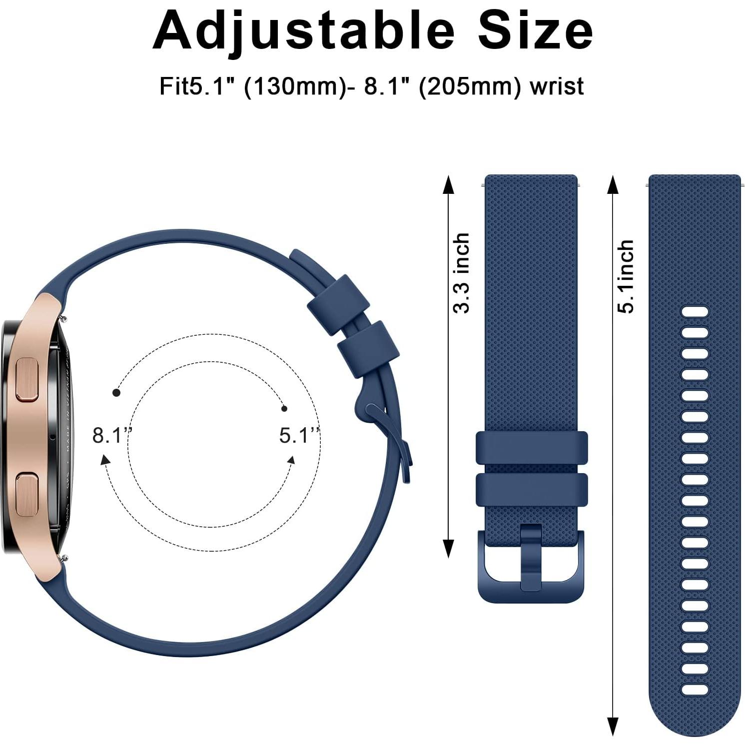 Banda de Reloj Inteligente GloryFit T80 T70 T60 T50 P99 P98 - Silicona Suave