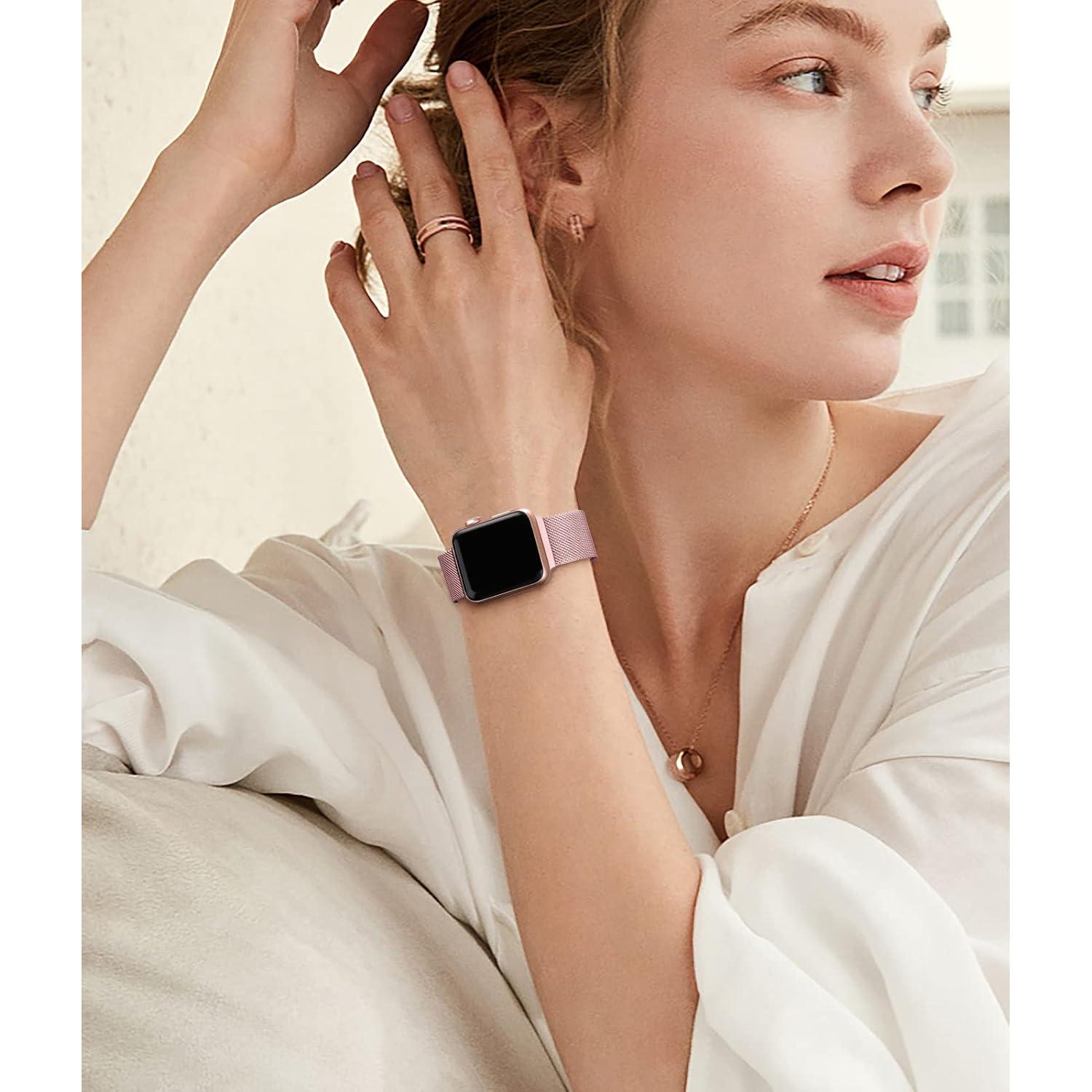 Correa de Acero Inoxidable Rabini para Reloj Apple 38-49mm