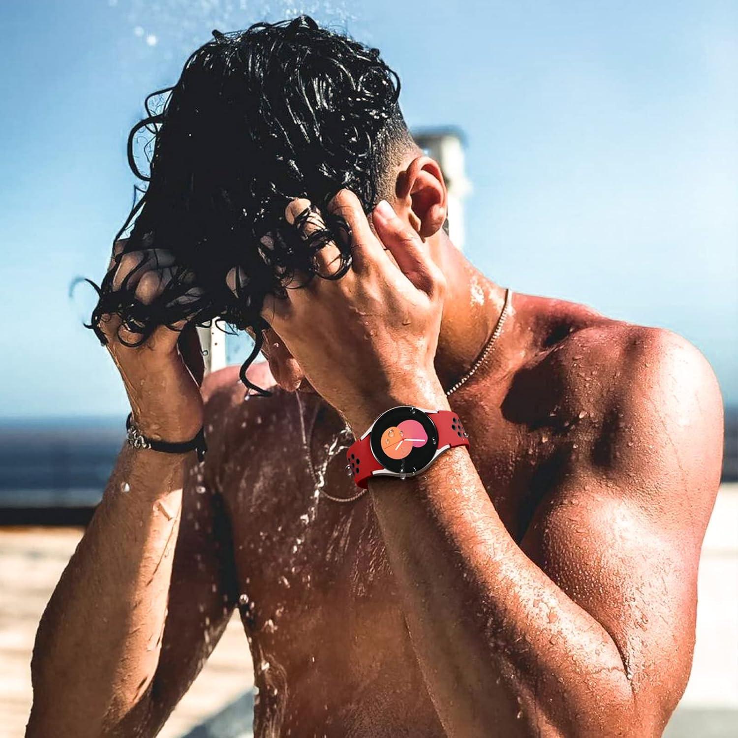 6 Bandas de Silicona Suave DaQin para Samsung Galaxy Watch