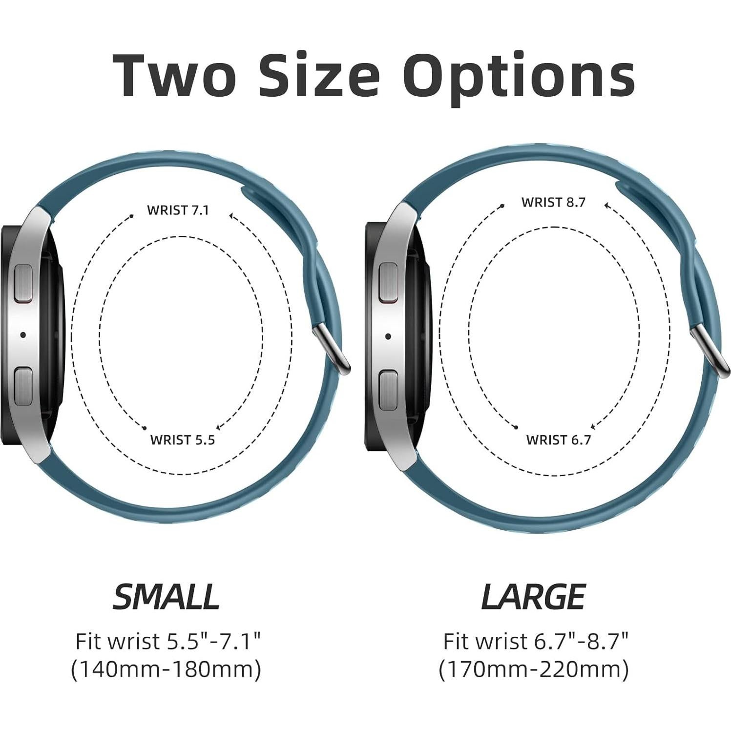 6 Bandas de Silicona Suave DaQin para Samsung Galaxy Watch