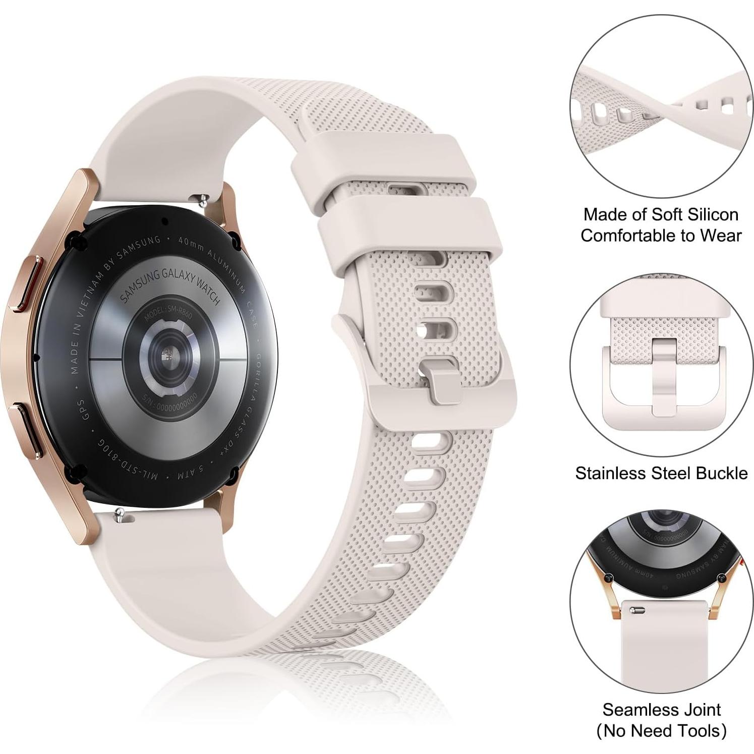 Banda Deportiva Silicona Tobfit 3 Unidades para Amazfit GTR 3