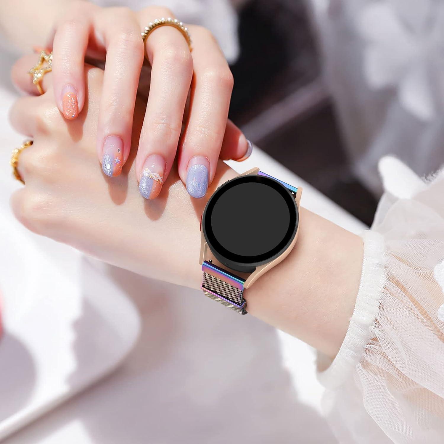 Correa de Metal Inoxidable 22mm Meliya para Reloj Inteligente