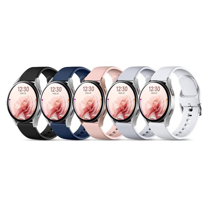 Correas de Silicona Suave 5-Pack para Reloj Fitpolo AR-01
