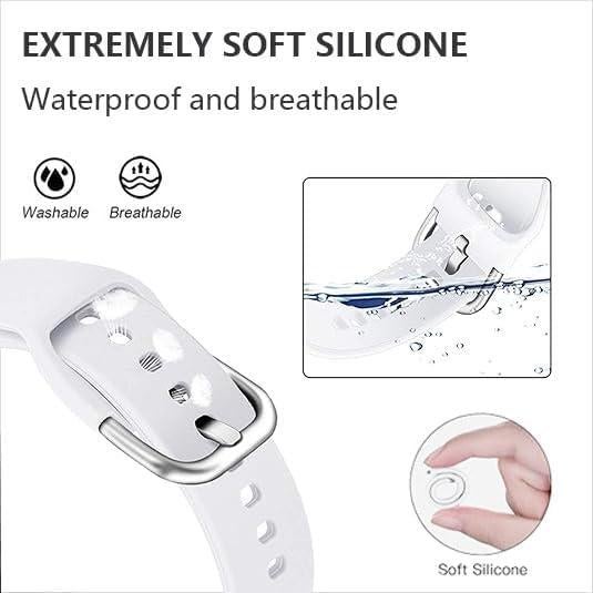 Correas de Silicona Suave 5-Pack para Reloj Fitpolo AR-01