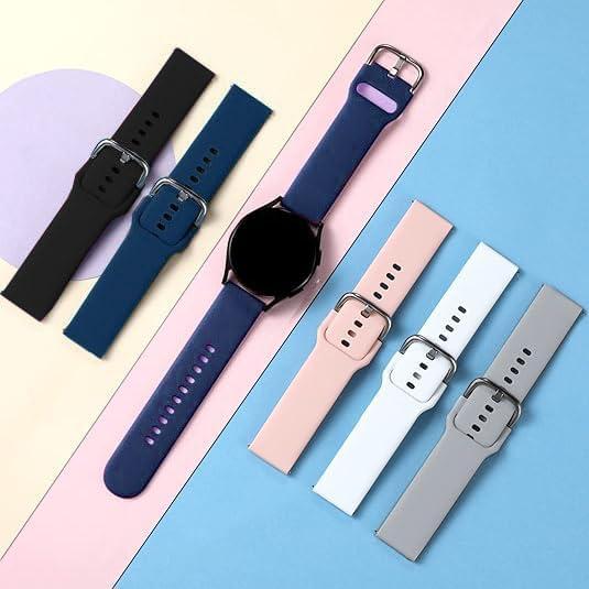 Correas de Silicona Suave 5-Pack para Reloj Fitpolo AR-01