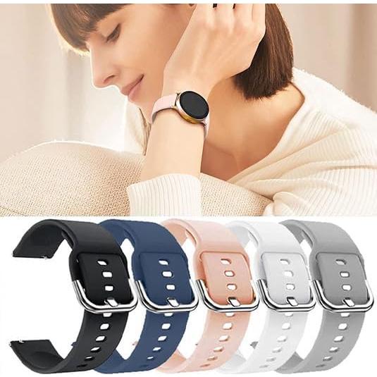 Correas de Silicona Suave 5-Pack para Reloj Fitpolo AR-01