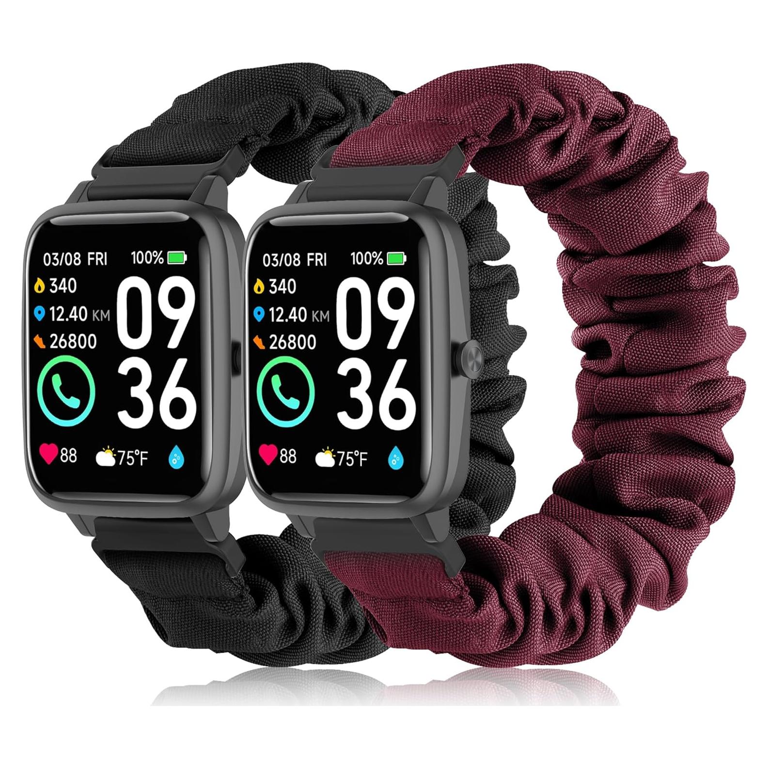 Correas de Tela Elástica Sunnyson 22mm para Smartwatch