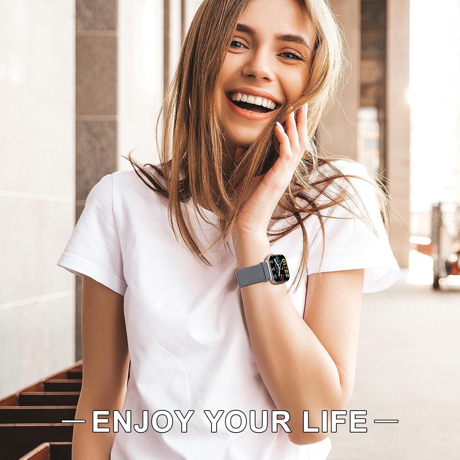 Paquete de 3 bandas de nylon elástico Huadea para reloj Kuizil T70