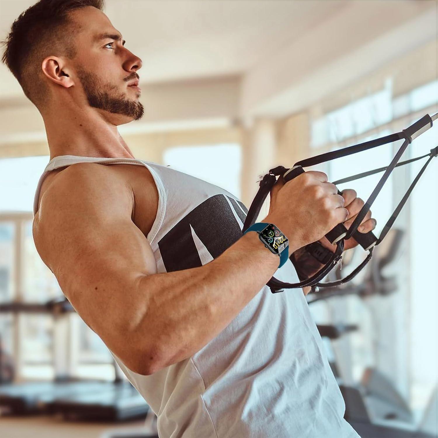 Paquete de 3 bandas de silicona 22 mm SUGARJAR para IDW13-26