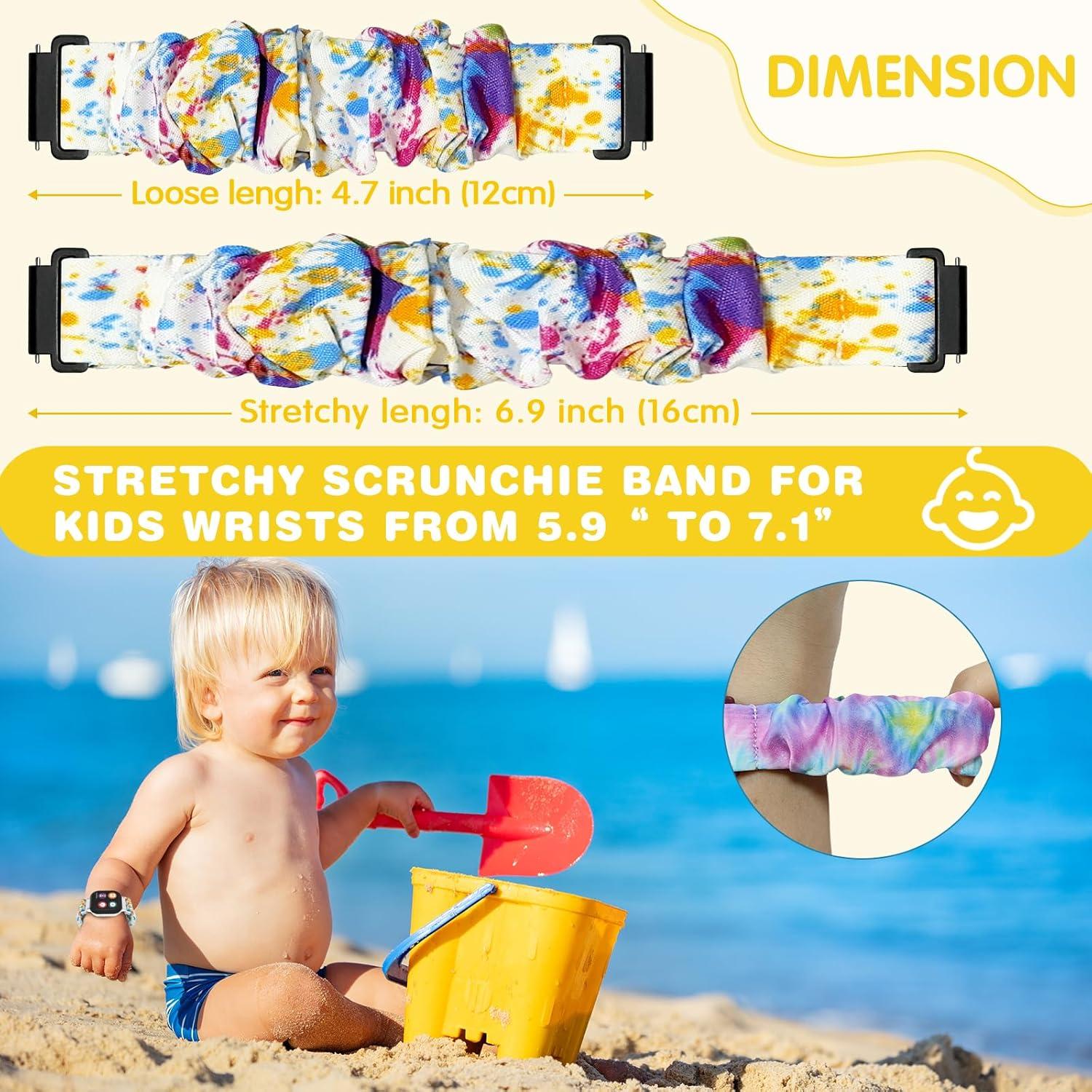 Bandas Scrunchie 20mm para Gizmo, Gabb y SyncUP Kids - 3Pack