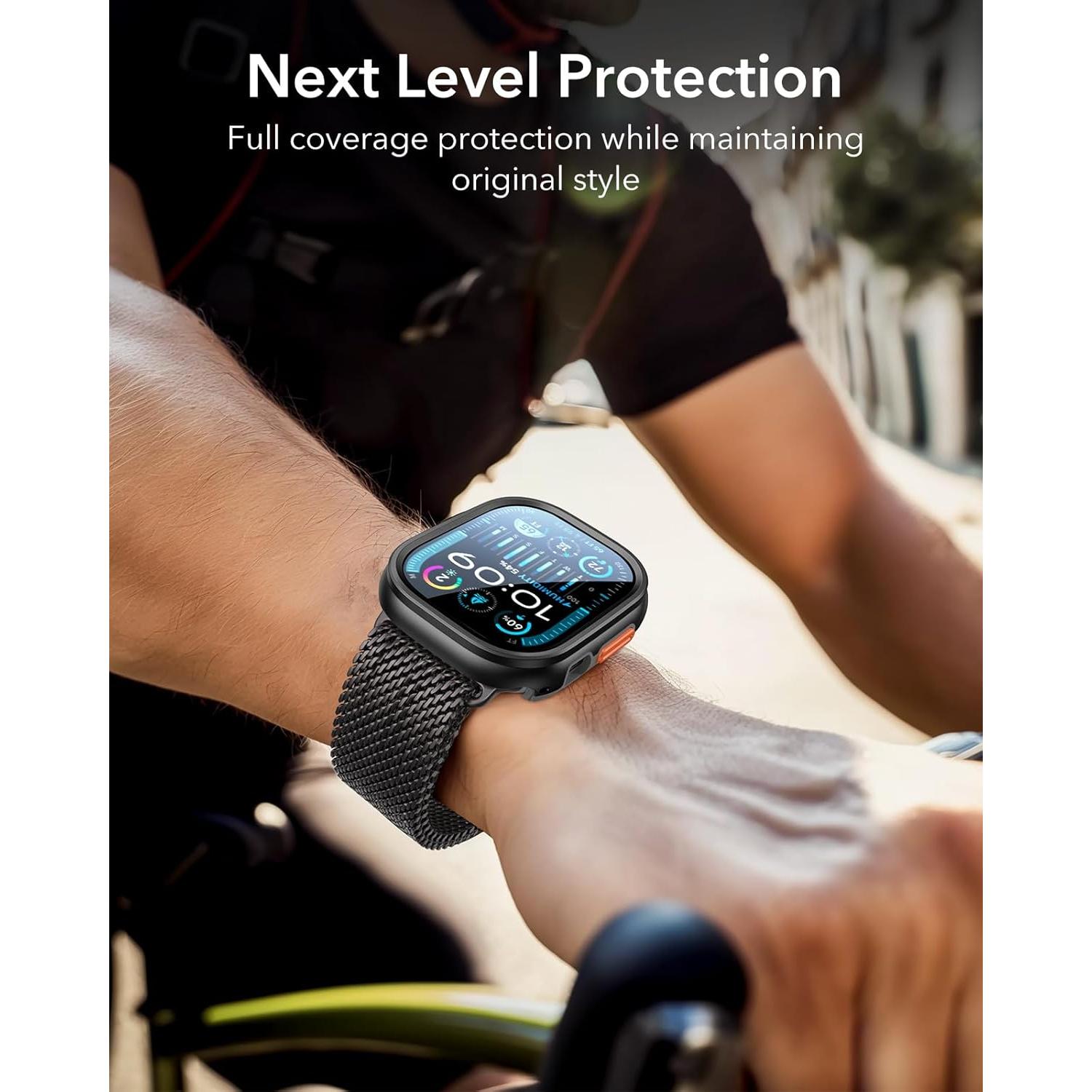 Funda y Protector de Pantalla ESR para Apple Watch Ultra 49mm