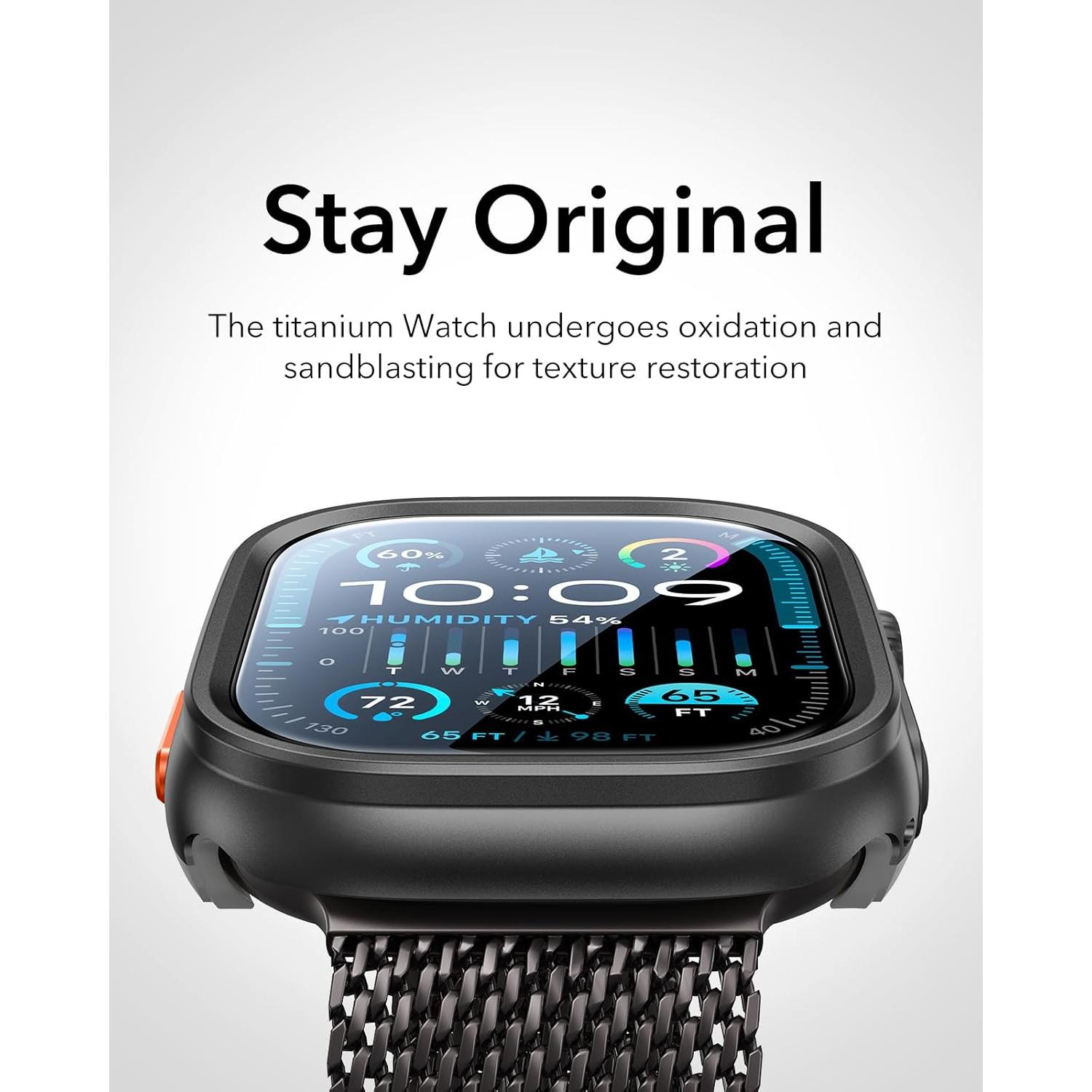 Funda y Protector de Pantalla ESR para Apple Watch Ultra 49mm