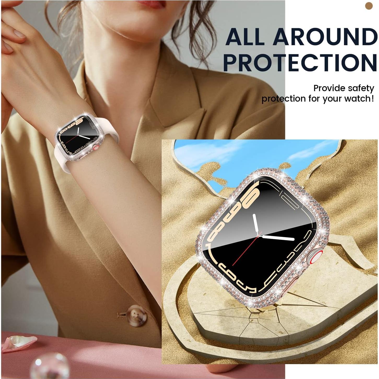 Funda Protectora Impermeable Tensea para Apple Watch 40mm Oro Rosa