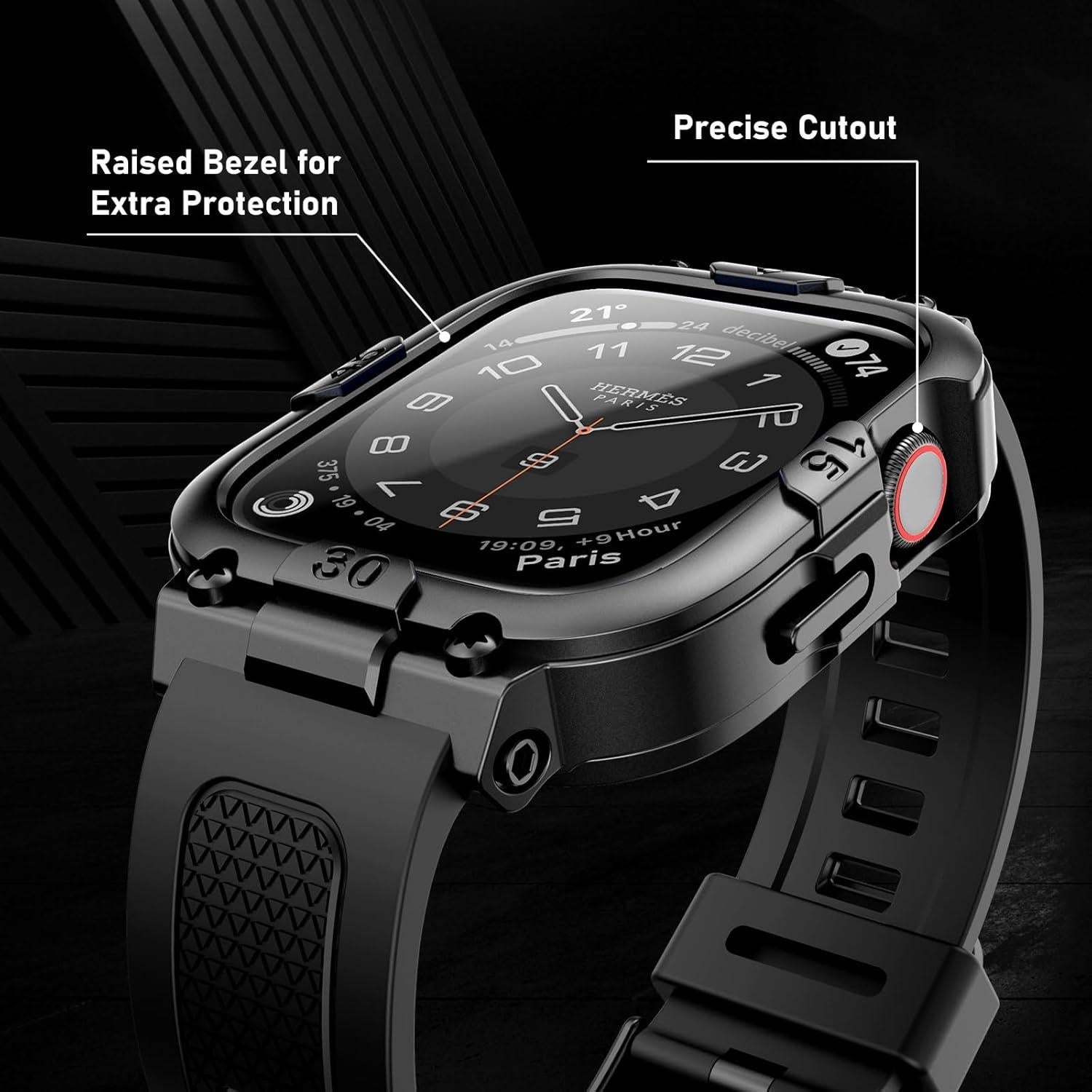 Funda Deportiva Mosonio con Correa Impermeable para Apple Watch 40mm