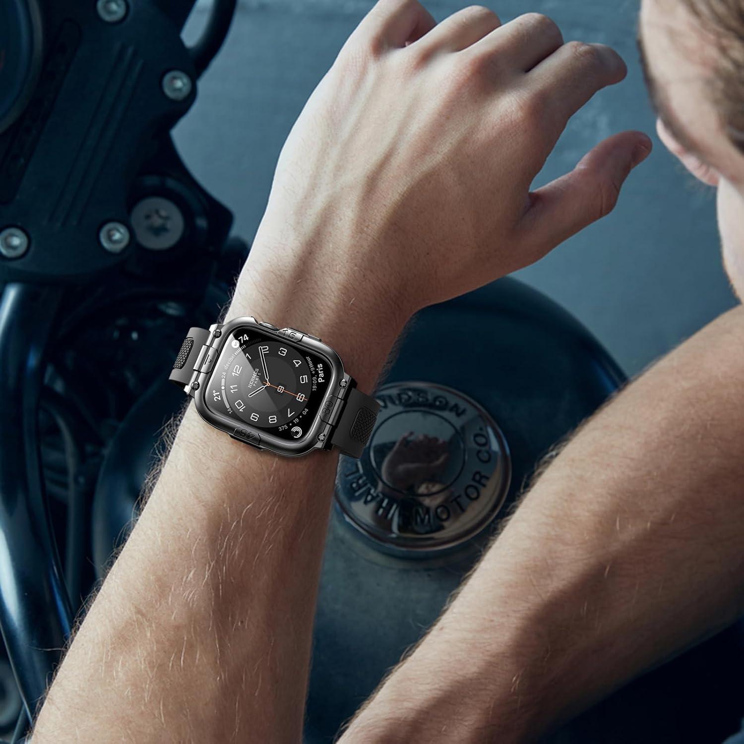 Funda Deportiva Mosonio con Correa Impermeable para Apple Watch 40mm