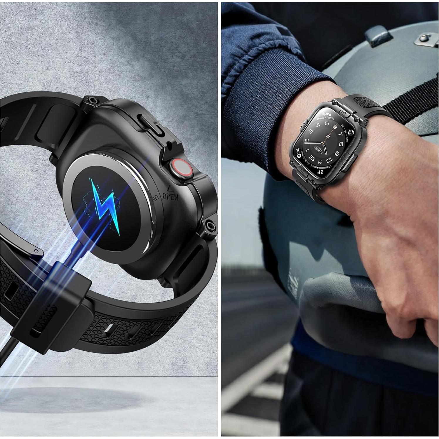 Funda Deportiva Mosonio con Correa Impermeable para Apple Watch 40mm