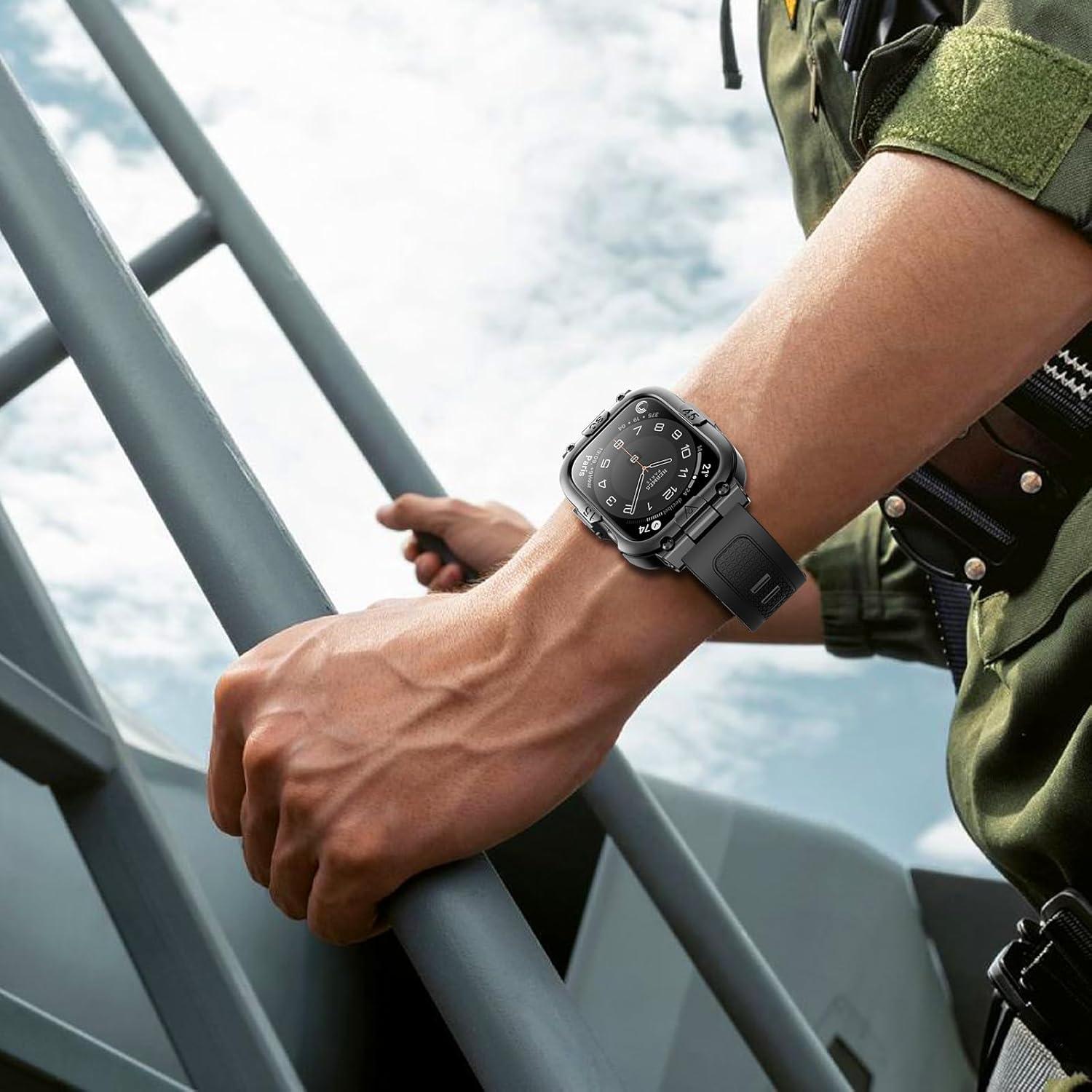 Funda Deportiva Mosonio con Correa Impermeable para Apple Watch 40mm